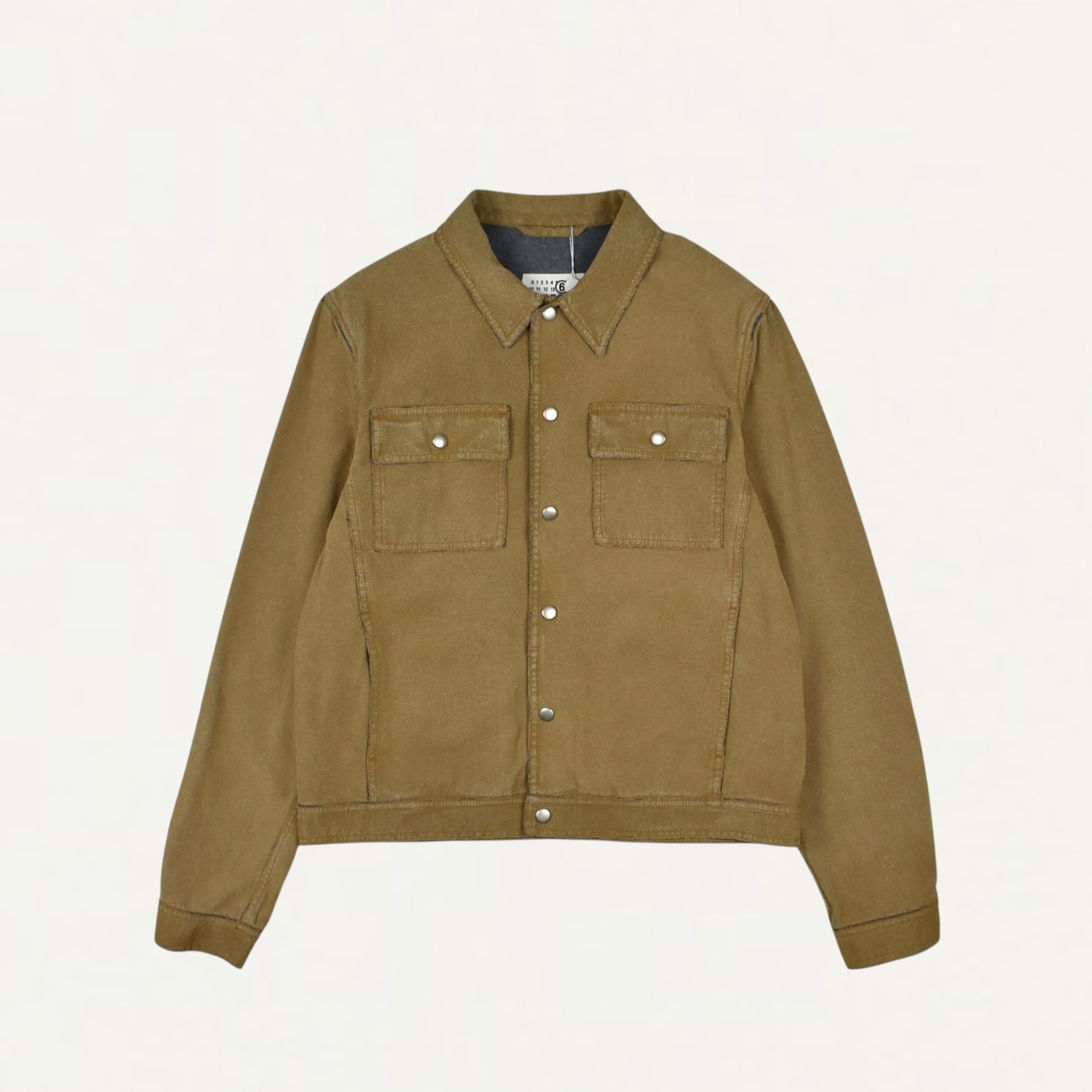 MM6 MAISON MARGIELA Denim trucker jacket Sand[SH0AM0078]