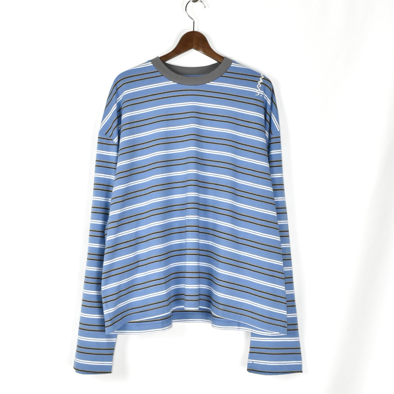 MARNI Striped Long Sleeve T-Shirt[HUMU0325S0]