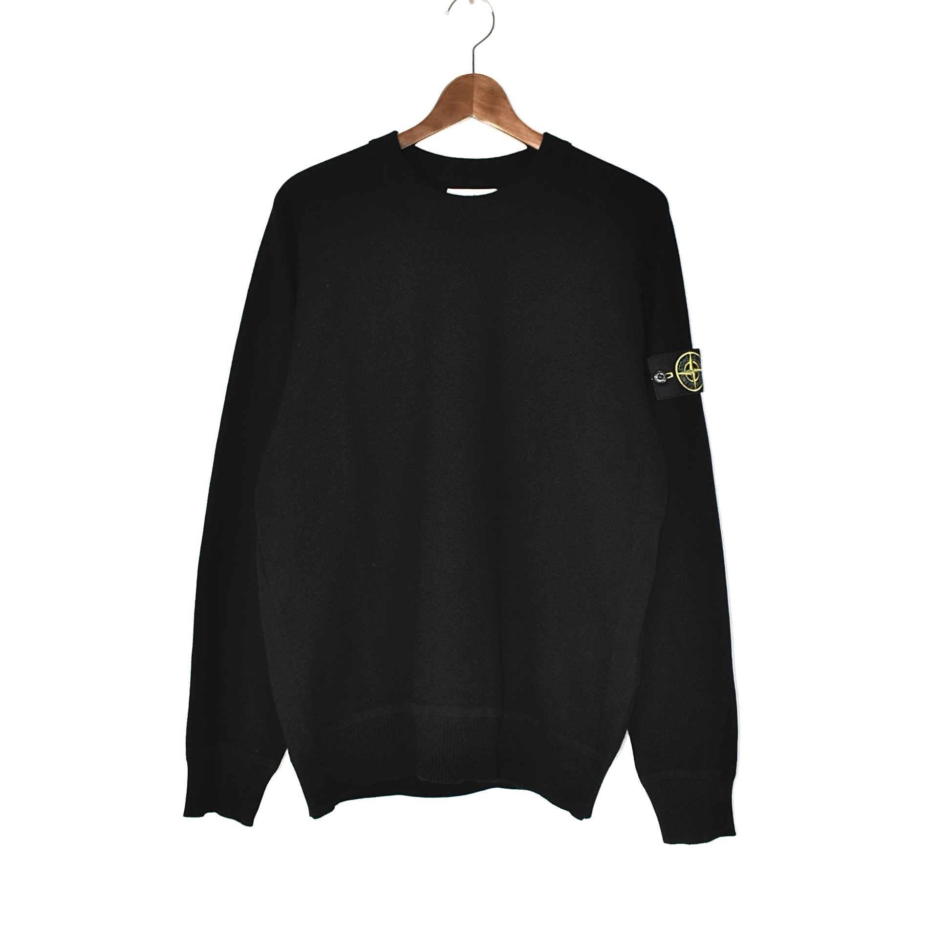 STONE ISLAND Cotton thermal long sleeve shirts Bklack[K1S15510036]