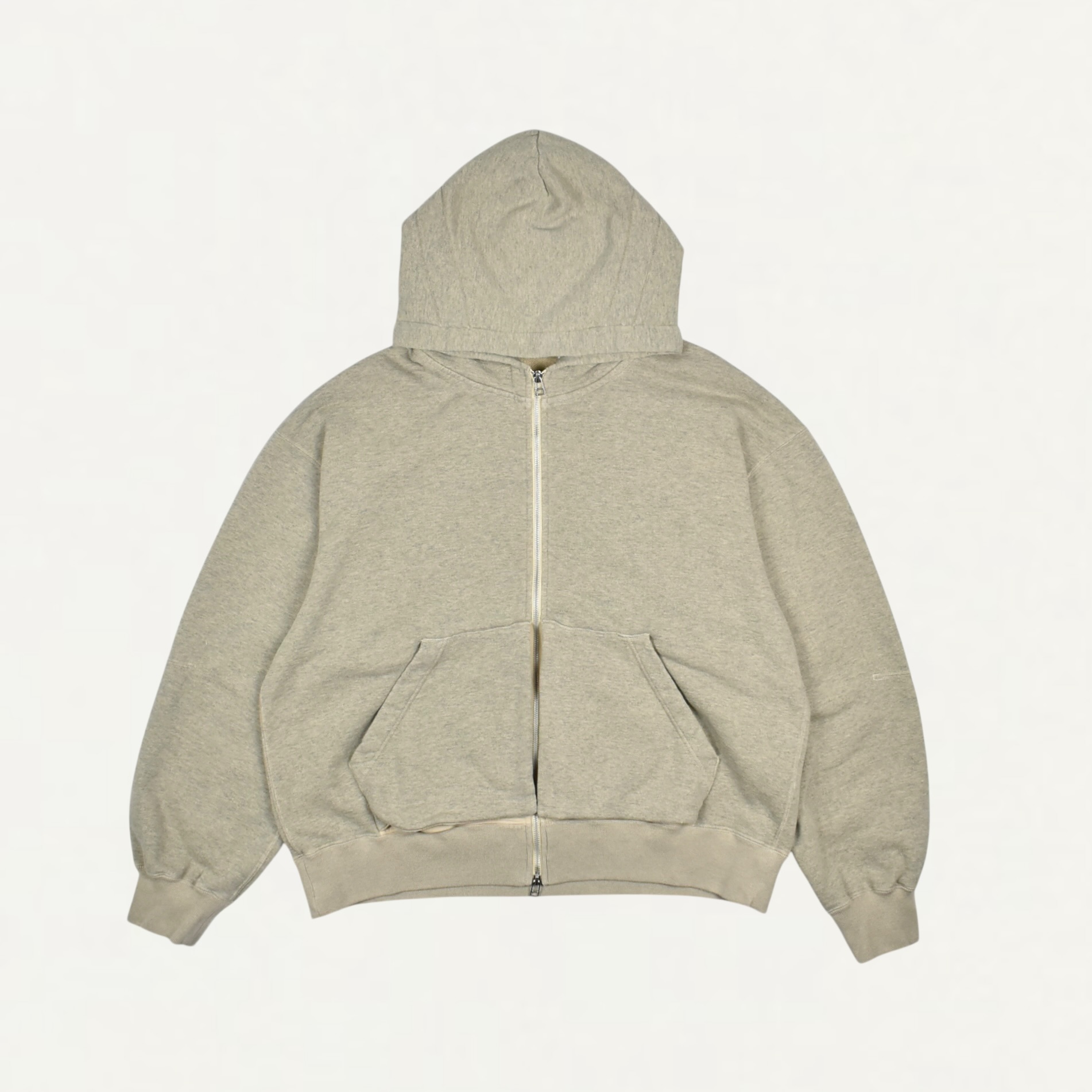 NTN ZIP UP HOODIE GARMENT DYE SAND BEIGE[N006-044135D]
