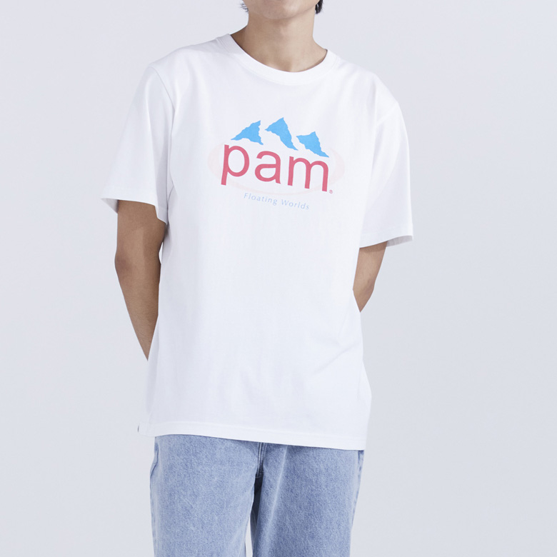 PAM/PERKS AND MINI Mountain Water Tシャツ[1492B]