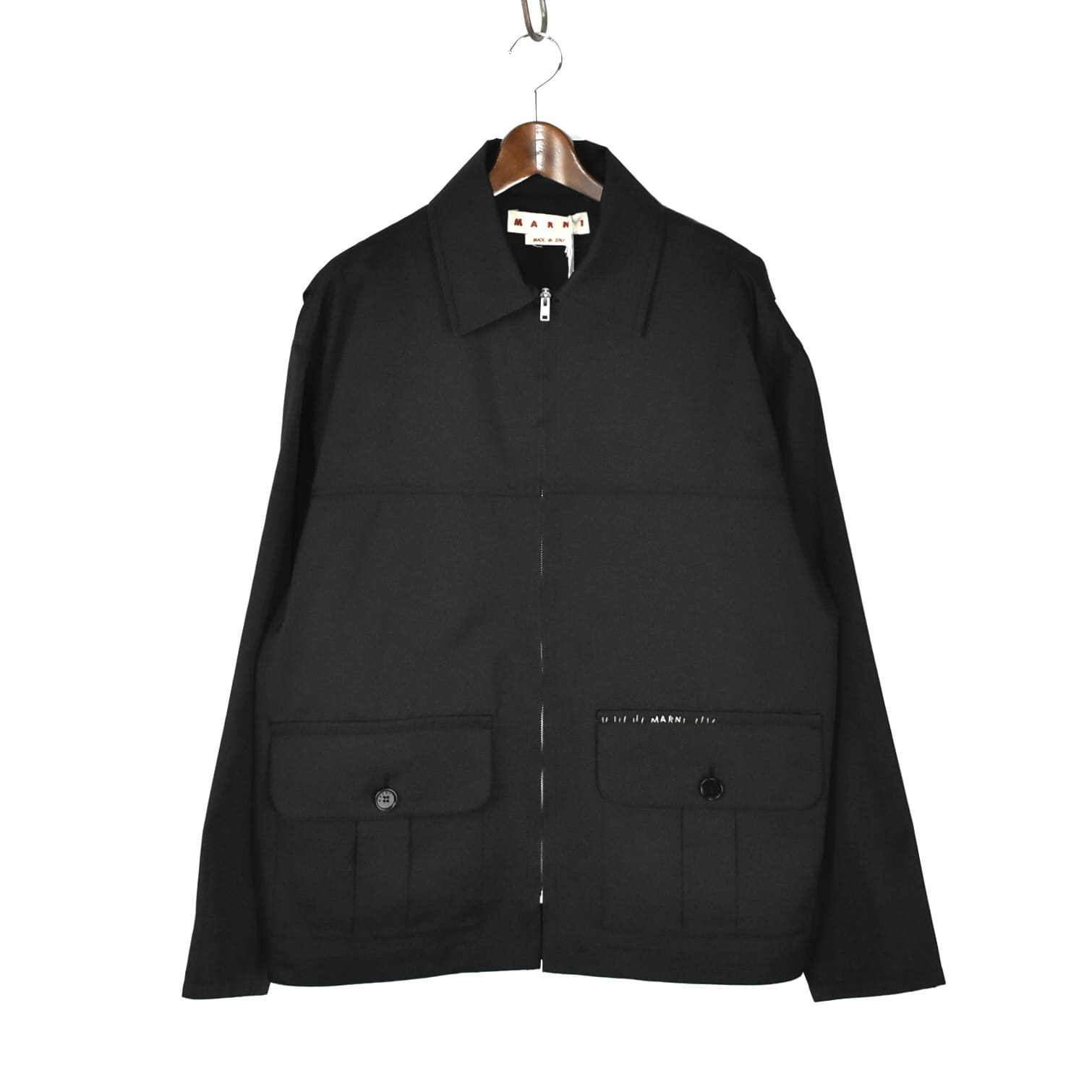 MARNI RECYCLED WATER REPELLENT TAFFETA' BLACK[JUMU0137MS]