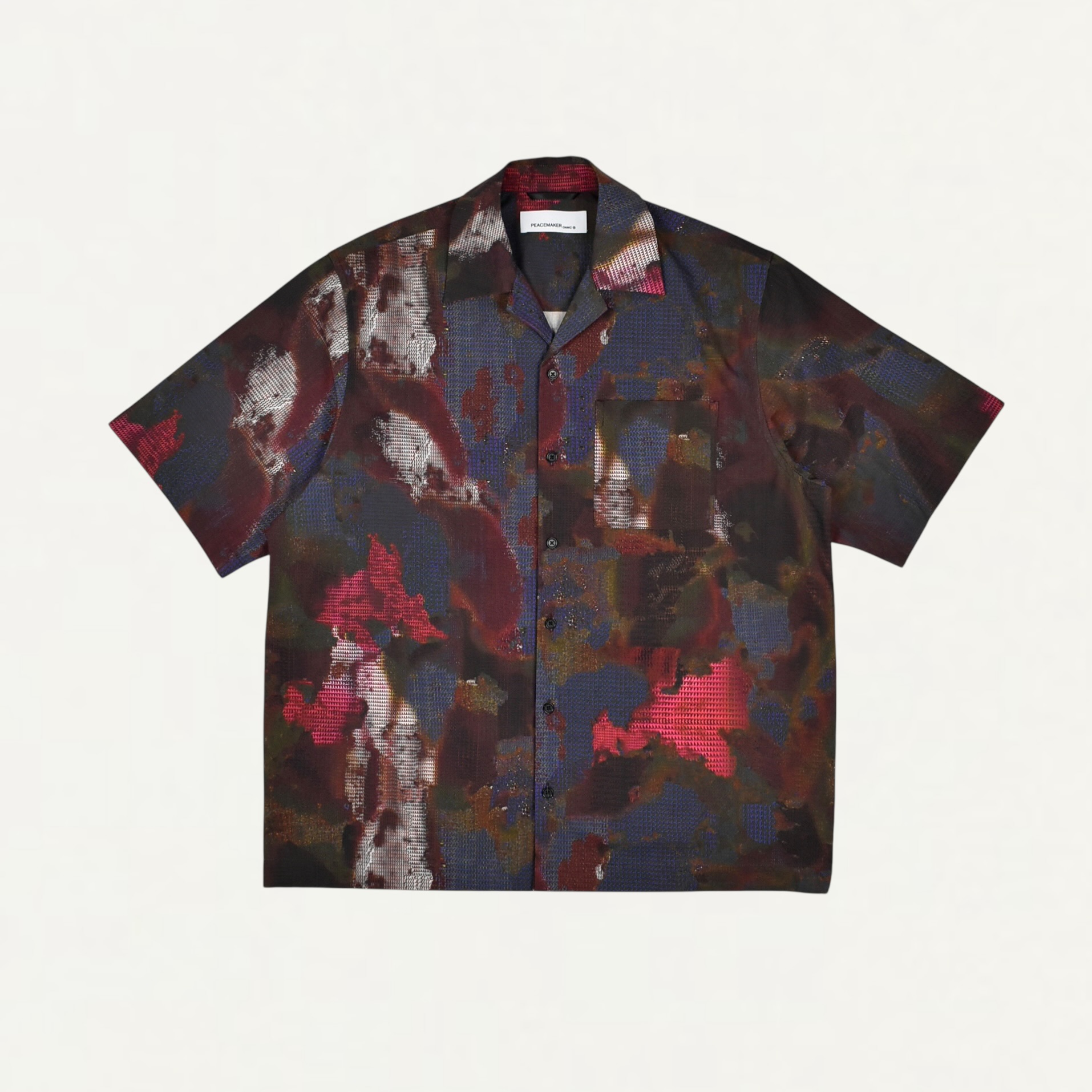 OAMC Peacemaker Boxy S/S Shirt Bloom All Over Print[PCM3OS04ACO017S01]