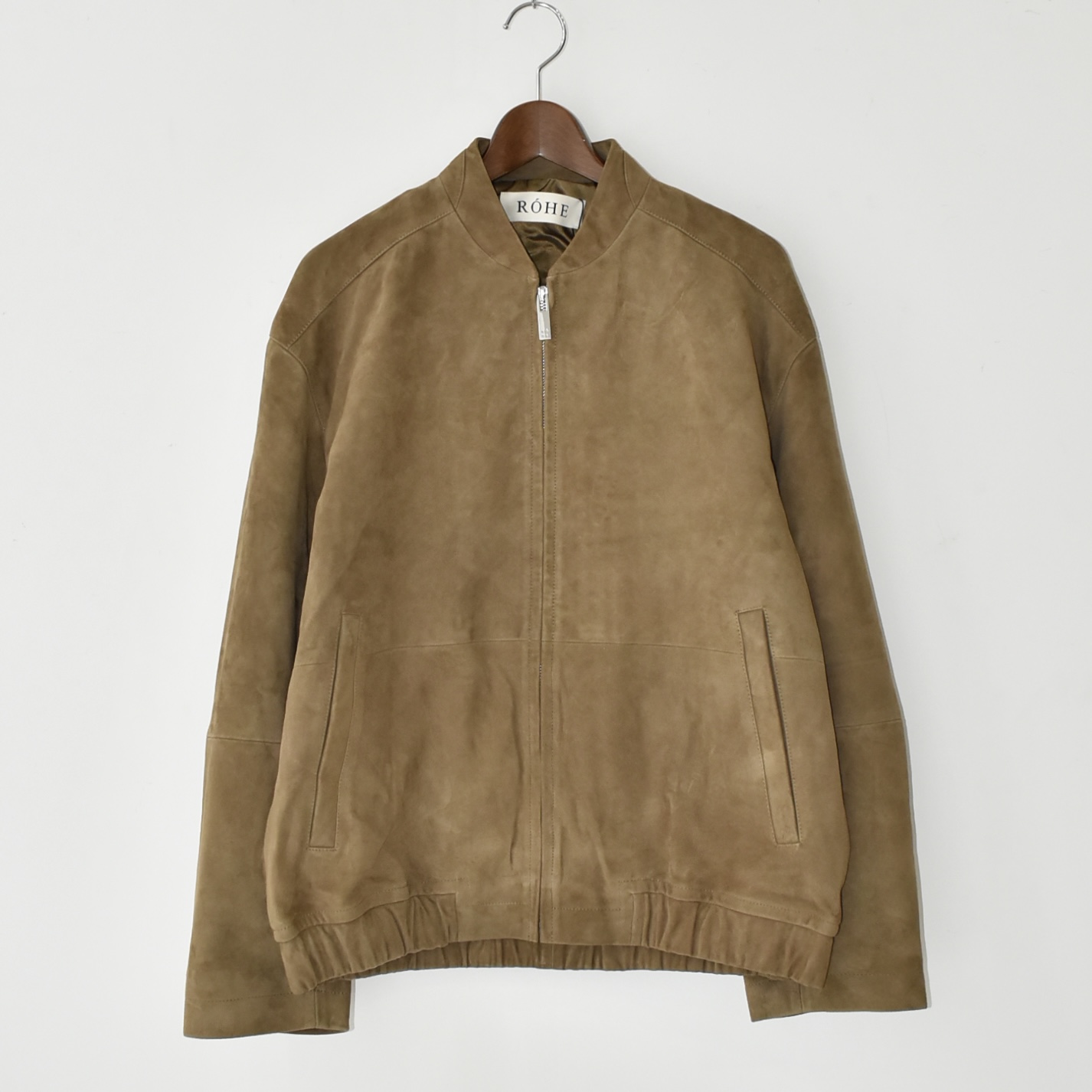 Róhe SUEDE BOMBER JACKET[314-11-061]