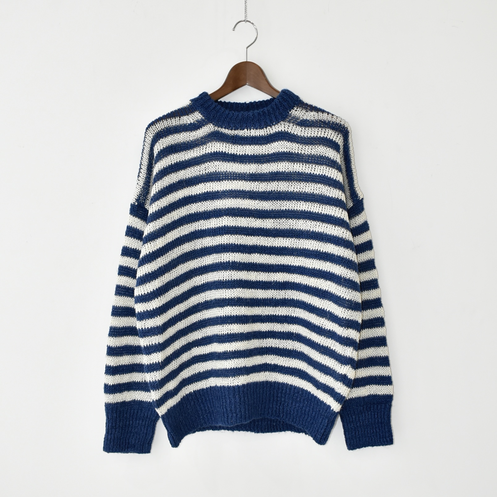 Róhe STRIPED LINEN CREWNECK[314-23-410]