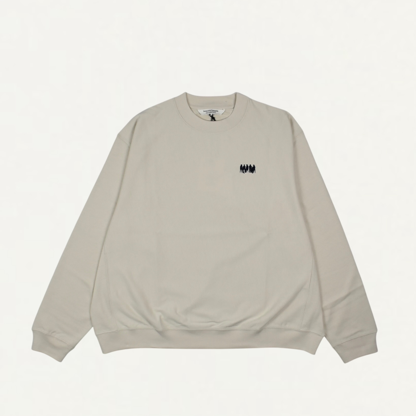 beautiful people suvin compact jersey little people long T ecru[1626310001]