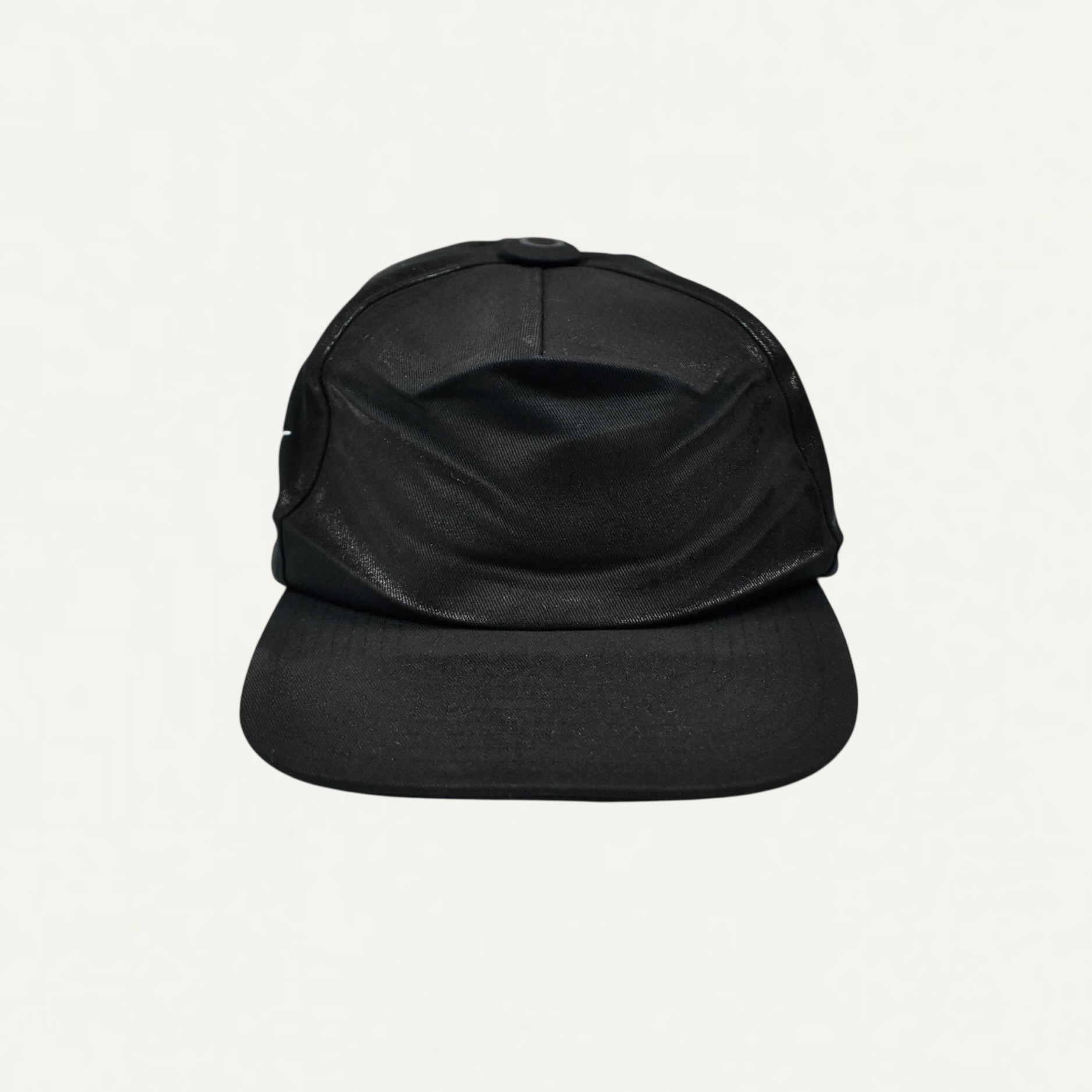 Maison Margiela Cotton Gabardine Painted Cap Black[S50TC0080]