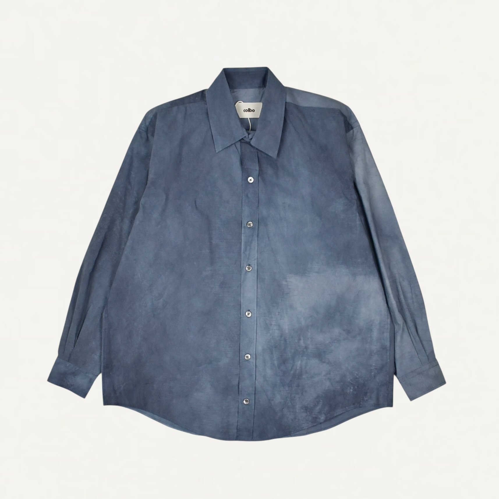 Colbo Office Shirt Washed Blue[LS004-212]