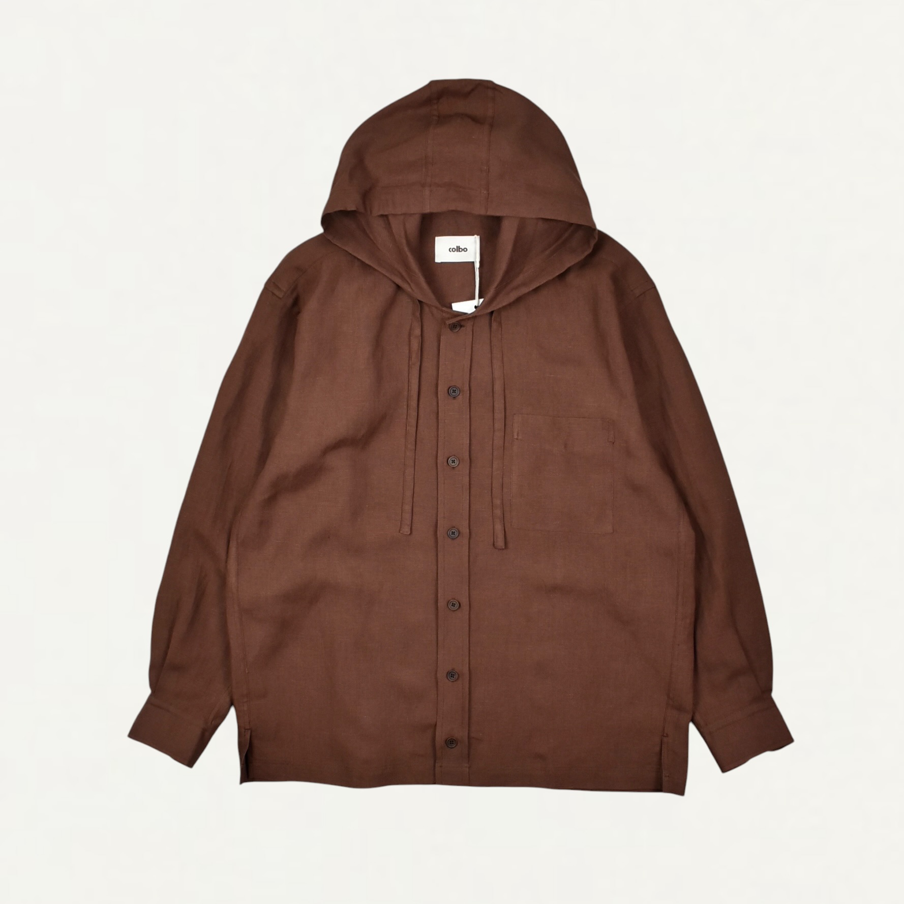 Colbo Button-up Shirting Mahogany[LS053-256]