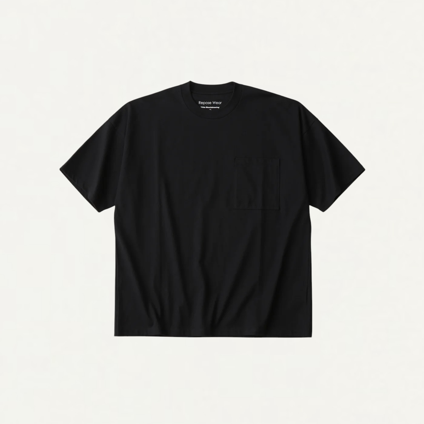 White Mountaineering WIDE T-SHIRT BLACK[RW2671501]