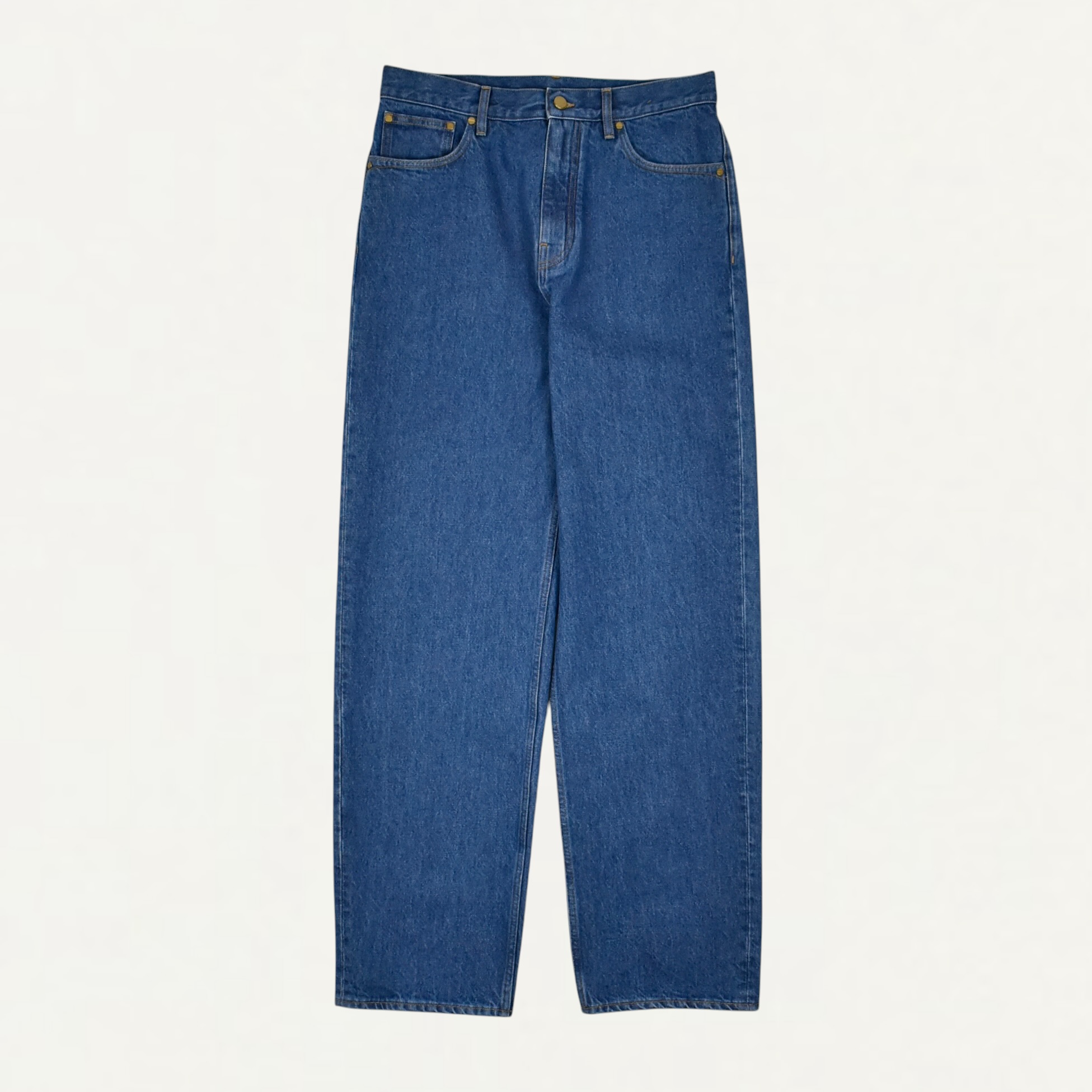 JIL SANDER Loose Denim Trousers medium denim[J21KA0332]