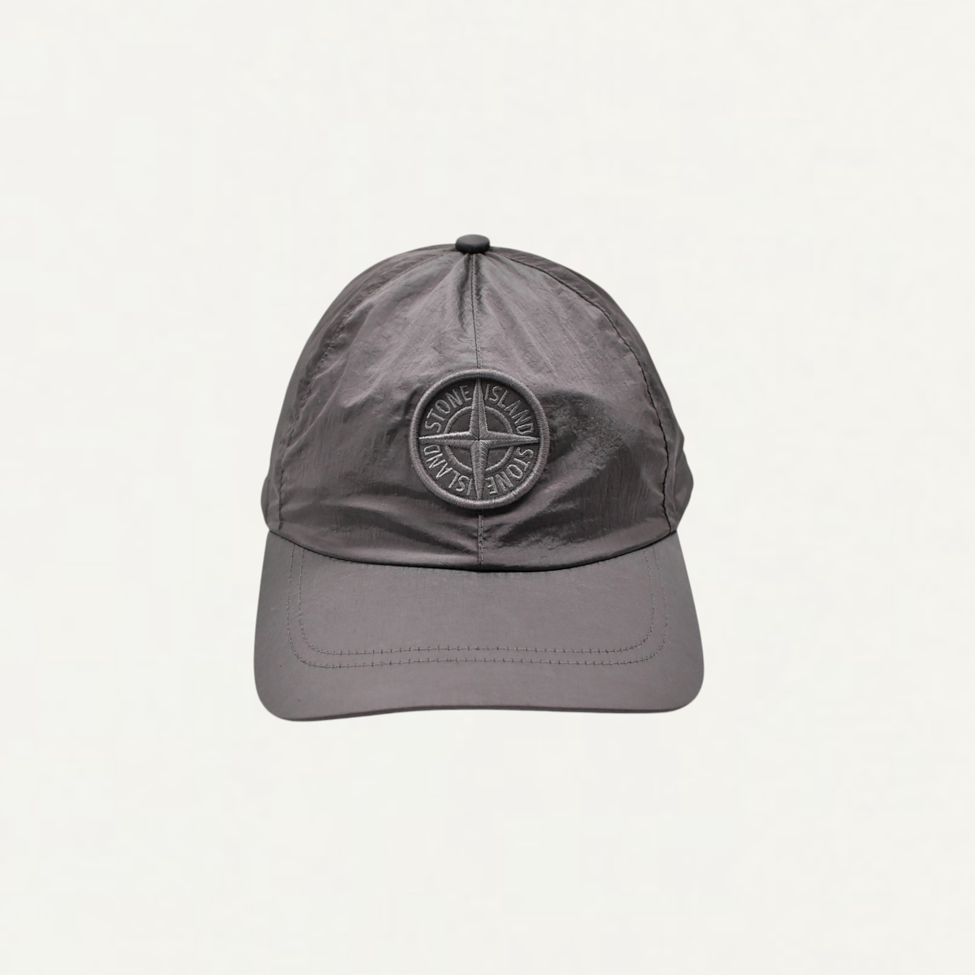 STONE ISLAND 9100011 NYLON METAL IN ECONYL® Baseball cap with Compass embroidery Purple Grey[L1S159100011S0076V0061]