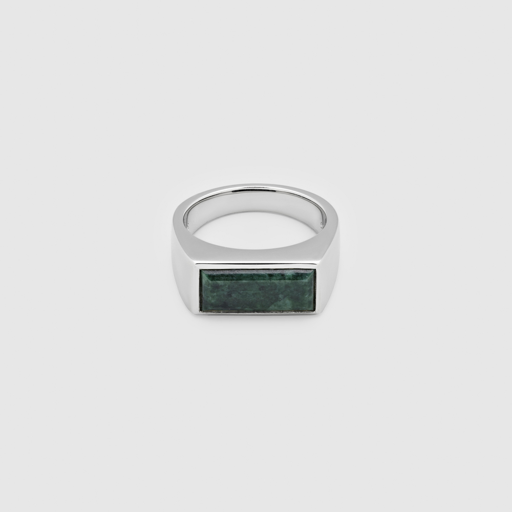 TOMWOOD Peaky Ring Green Marble[R75SMGMB01]