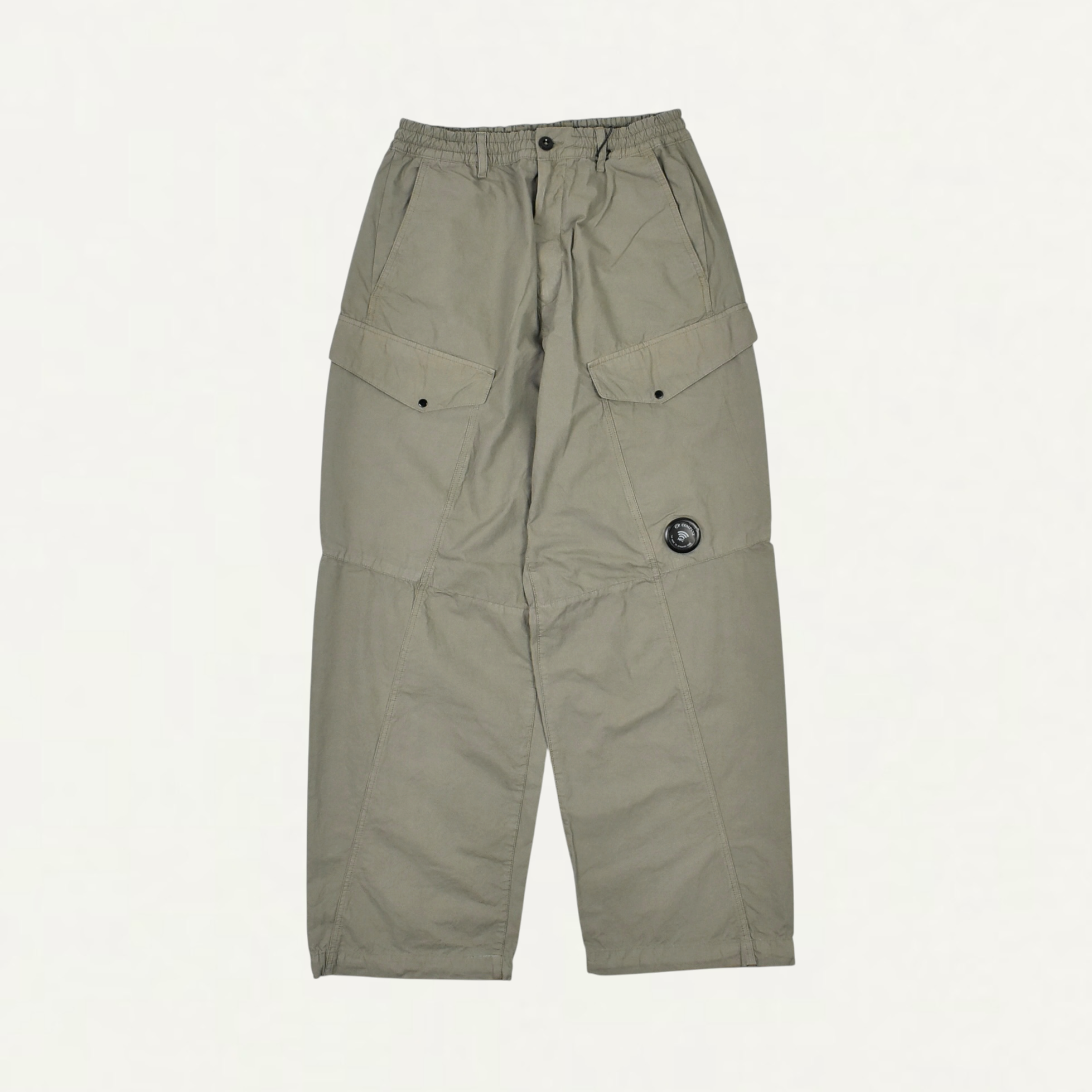 C.P. Company Micro-Reps Cargo Pants with Lens Fallen Rock[21CMPA116A]