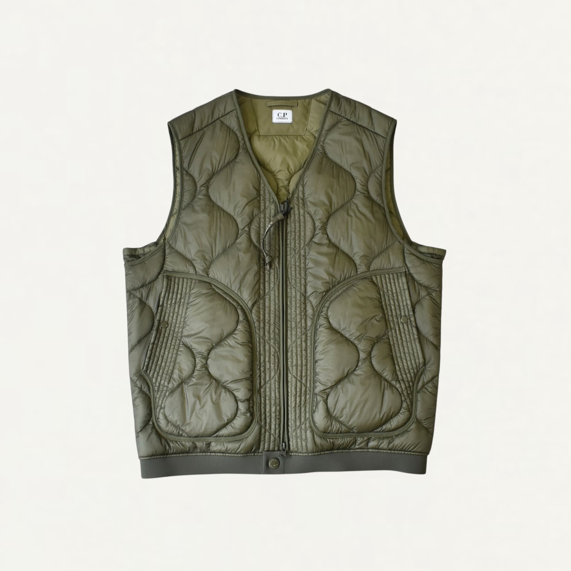 C.P. Company Liner Vest Capers[19CMVE049A]