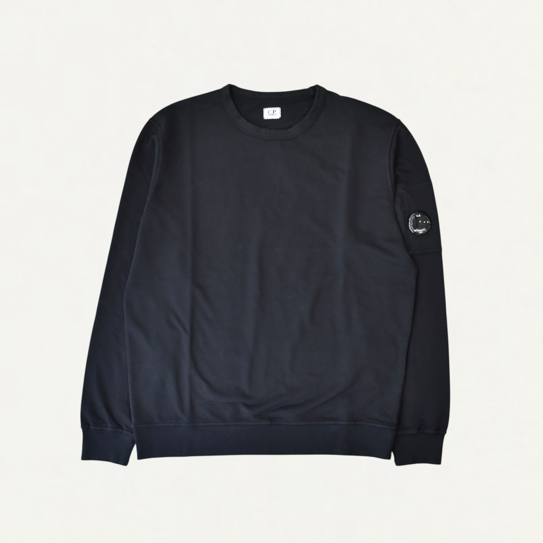 C.P. Company Light Fleece Crewneck Lens Sweatshirt[RCCMSS711A]