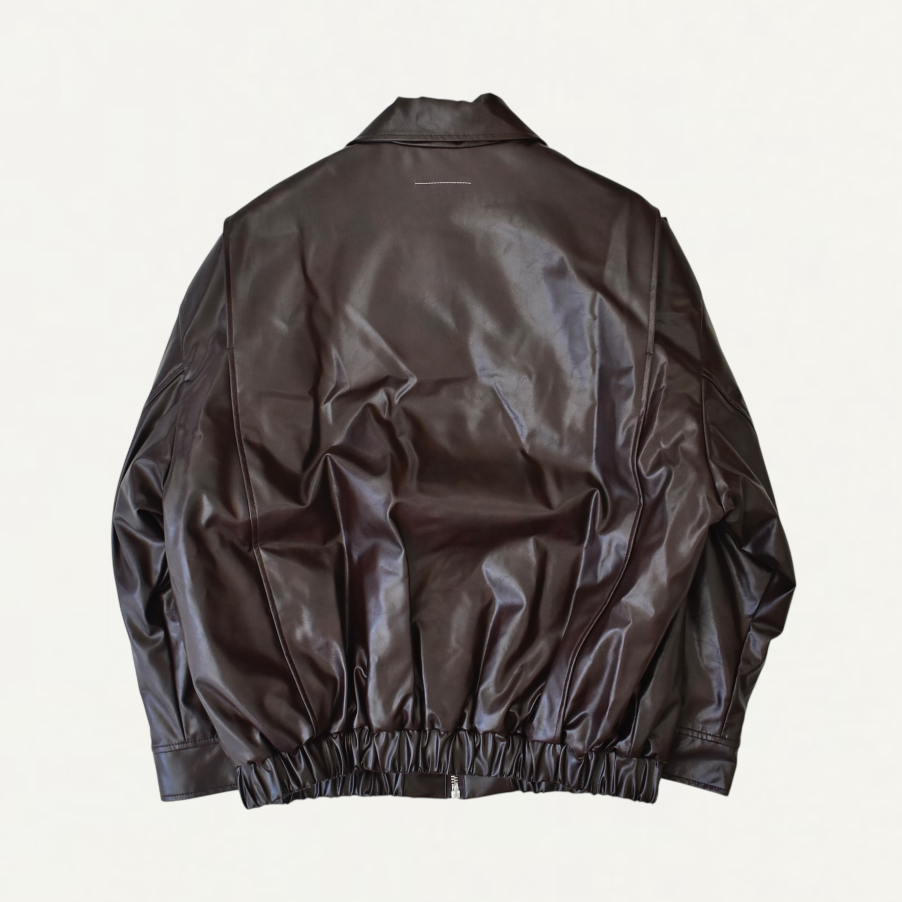 MM6 レザーブルゾン MM6 - MM6 MAISON MARGIELA レザージャケット 5ZIPの通販 by