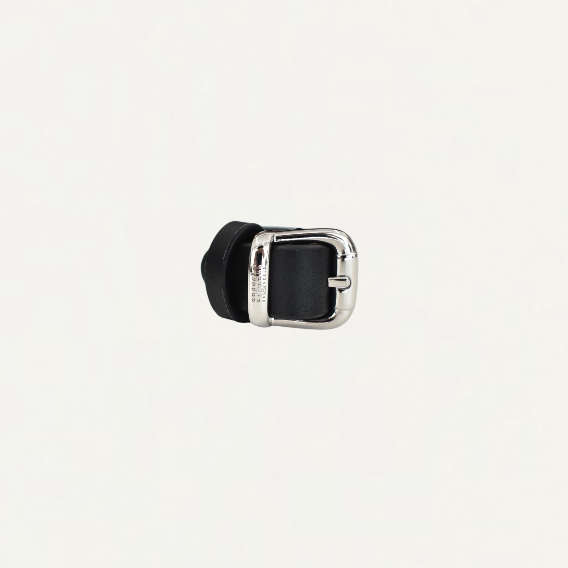 MM6 MAISON MARGIELA PLAIN SAUVAGE LEATHER ANELLO[SM6UQ0106]