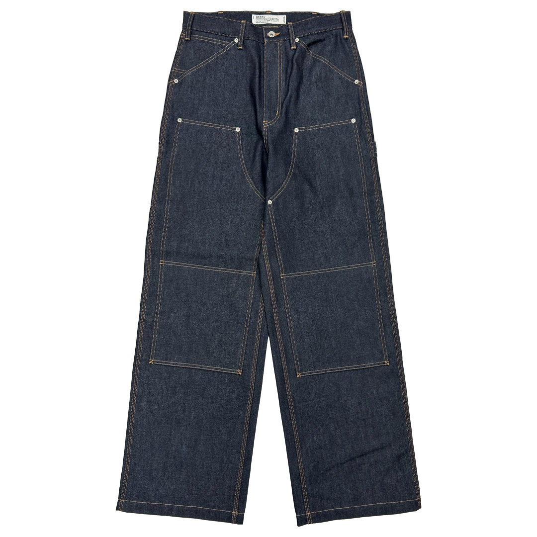 DAIRIKU Rigid Painter Denim Wide Pants Indigo[25AW RD3]