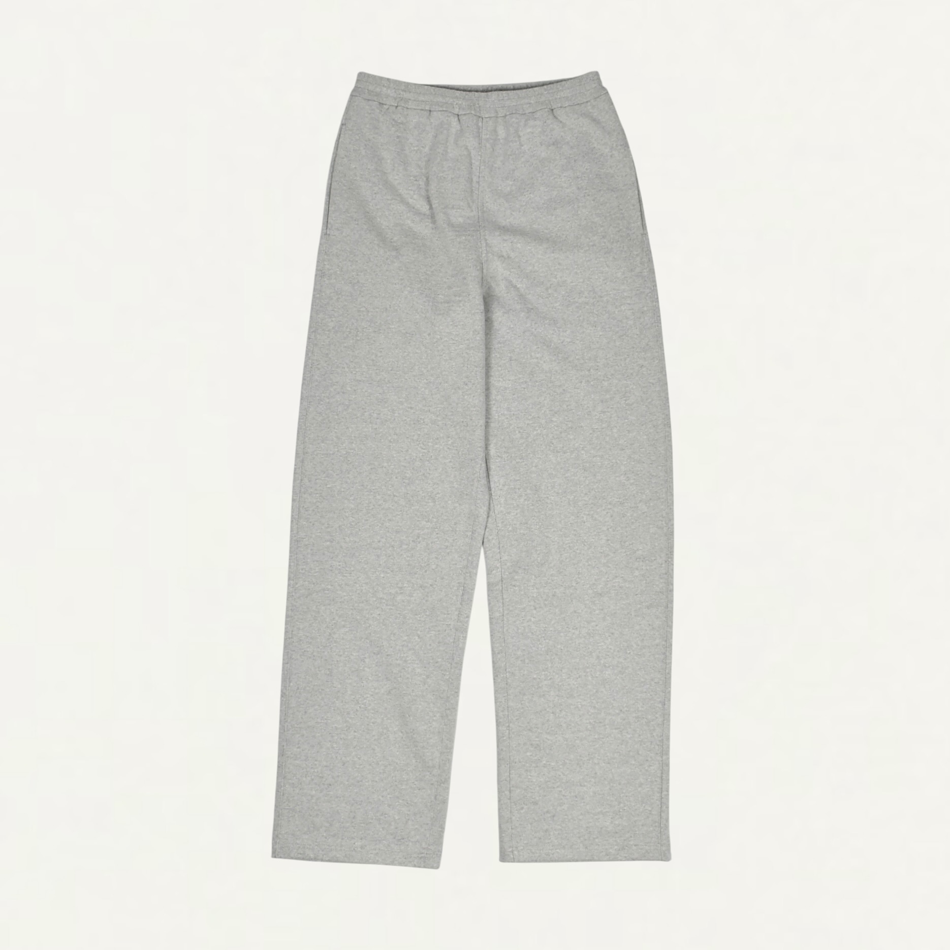 JIL SANDER Straight Leg Logo Flag Sweatpants Slate[J22KA0349]