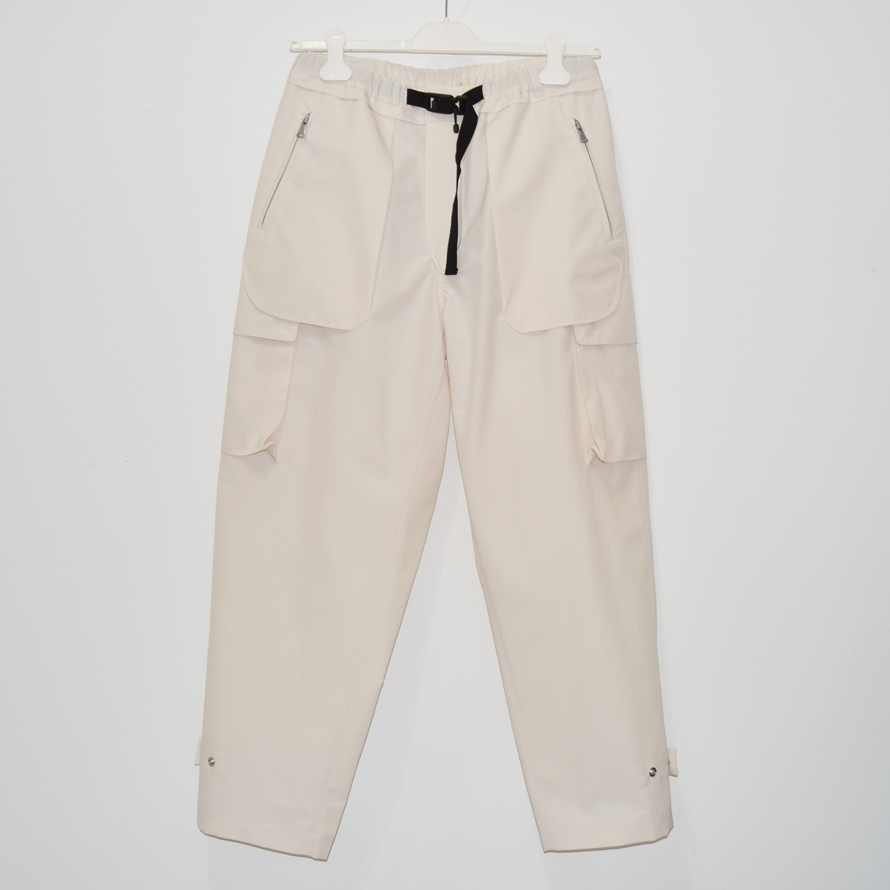 08sircus High count weather in side out cargo pants-wht (wr)