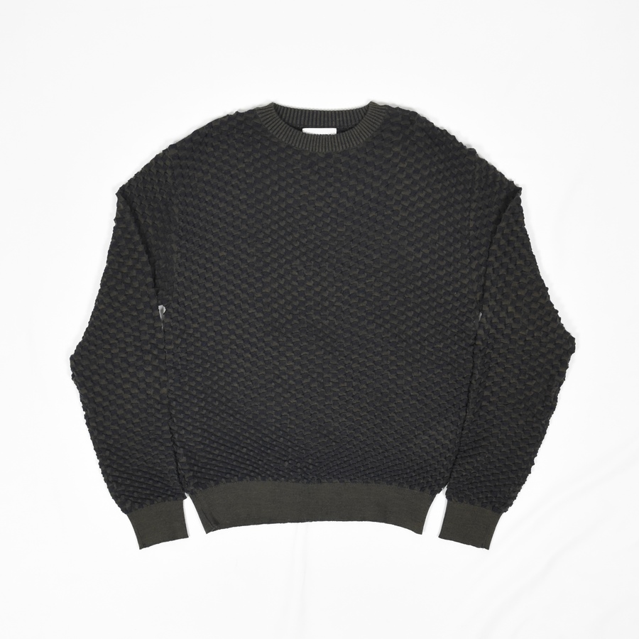 KOZABURO HONEYCOMB KNIT SWEATER [1615-K-205]