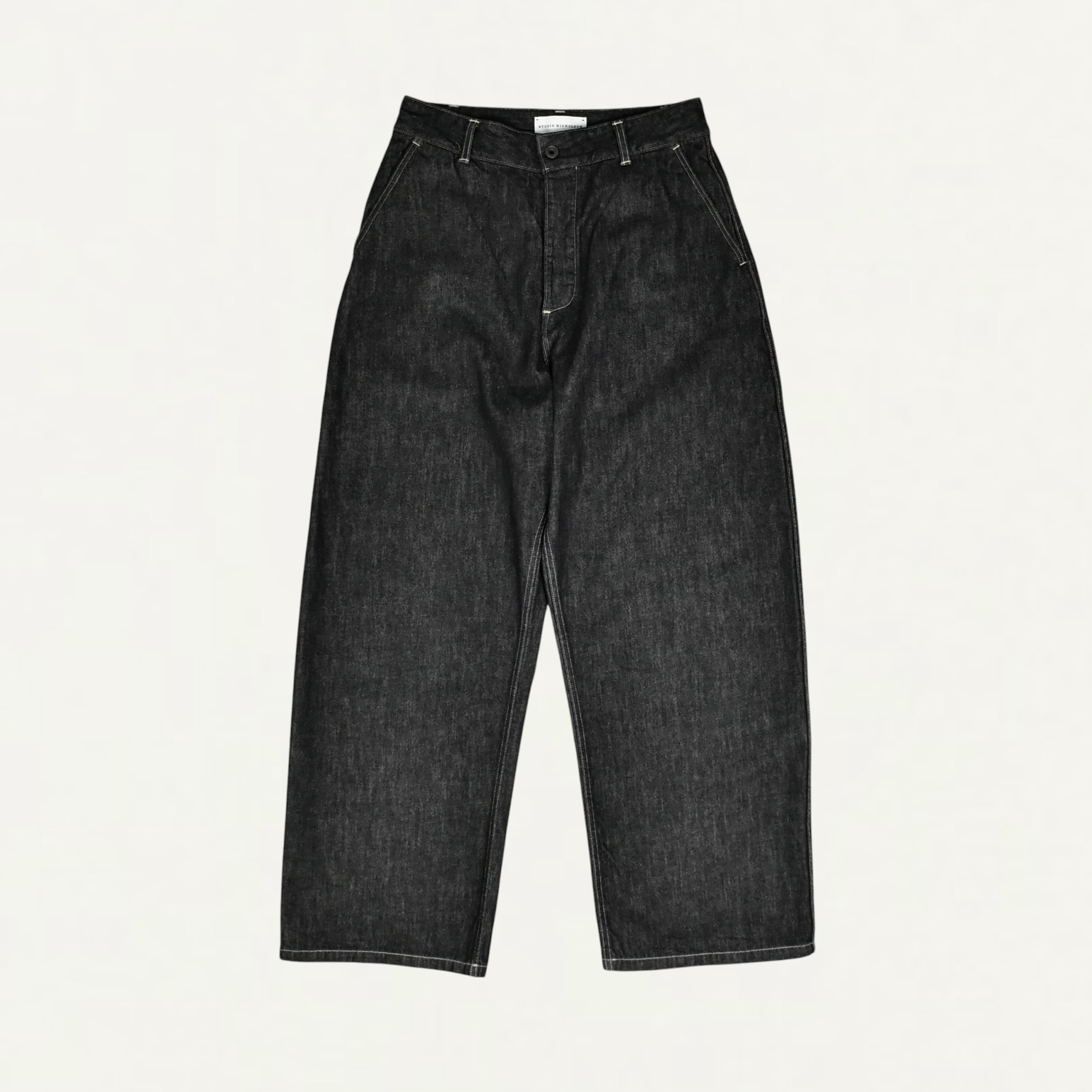 STUDIO NICHOLSON MINARD PANT IN BLACK[MINARD SNM-1646]