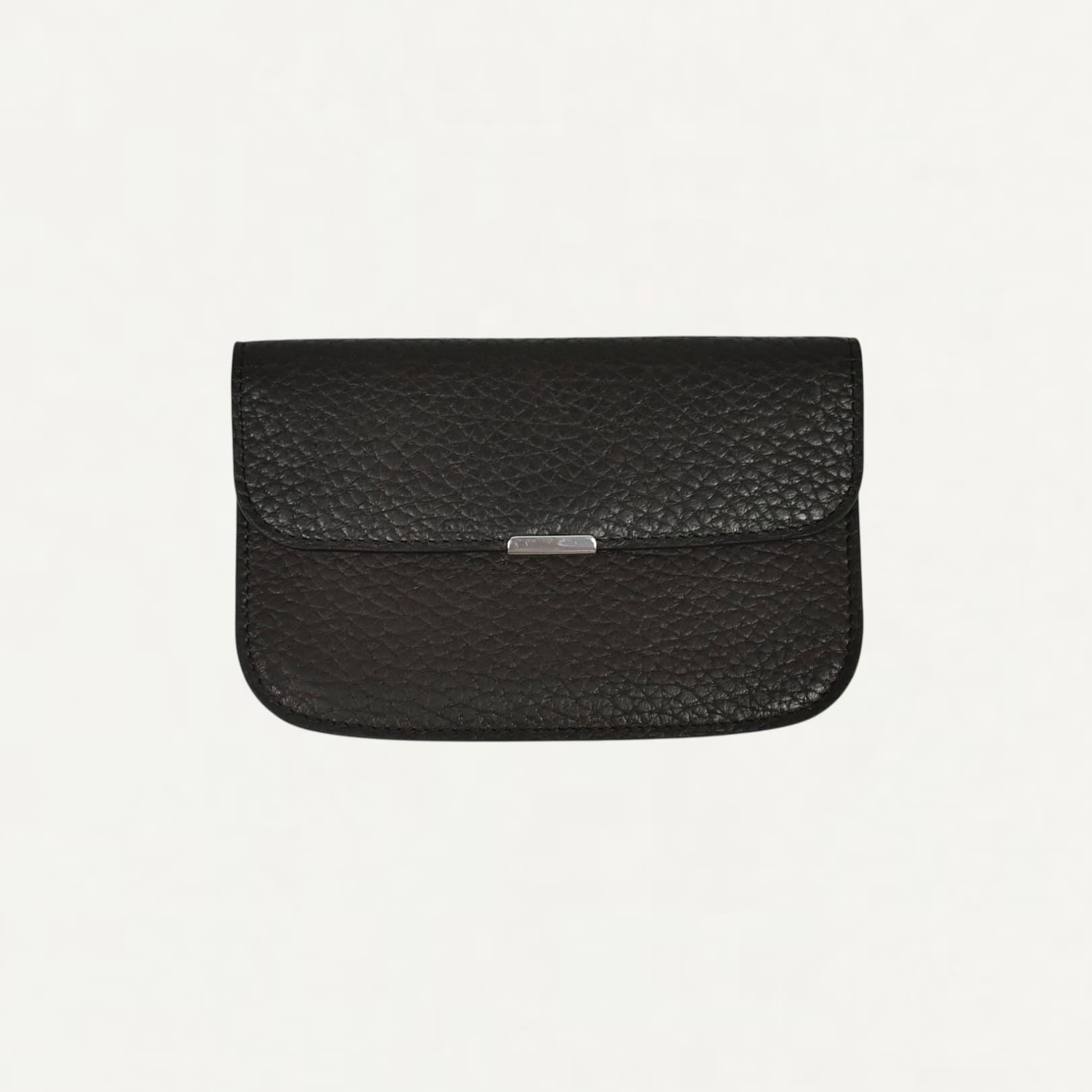 LEMAIRE SOFT TAB CARD HOLDER COIN PURSE DARK CHOCOLATE[SL0065 LL0137]