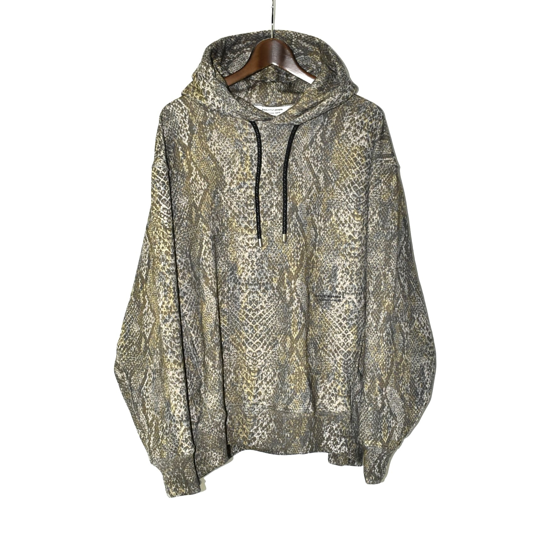 beautiful people yak sweat python pt pullover parka[1445310049]