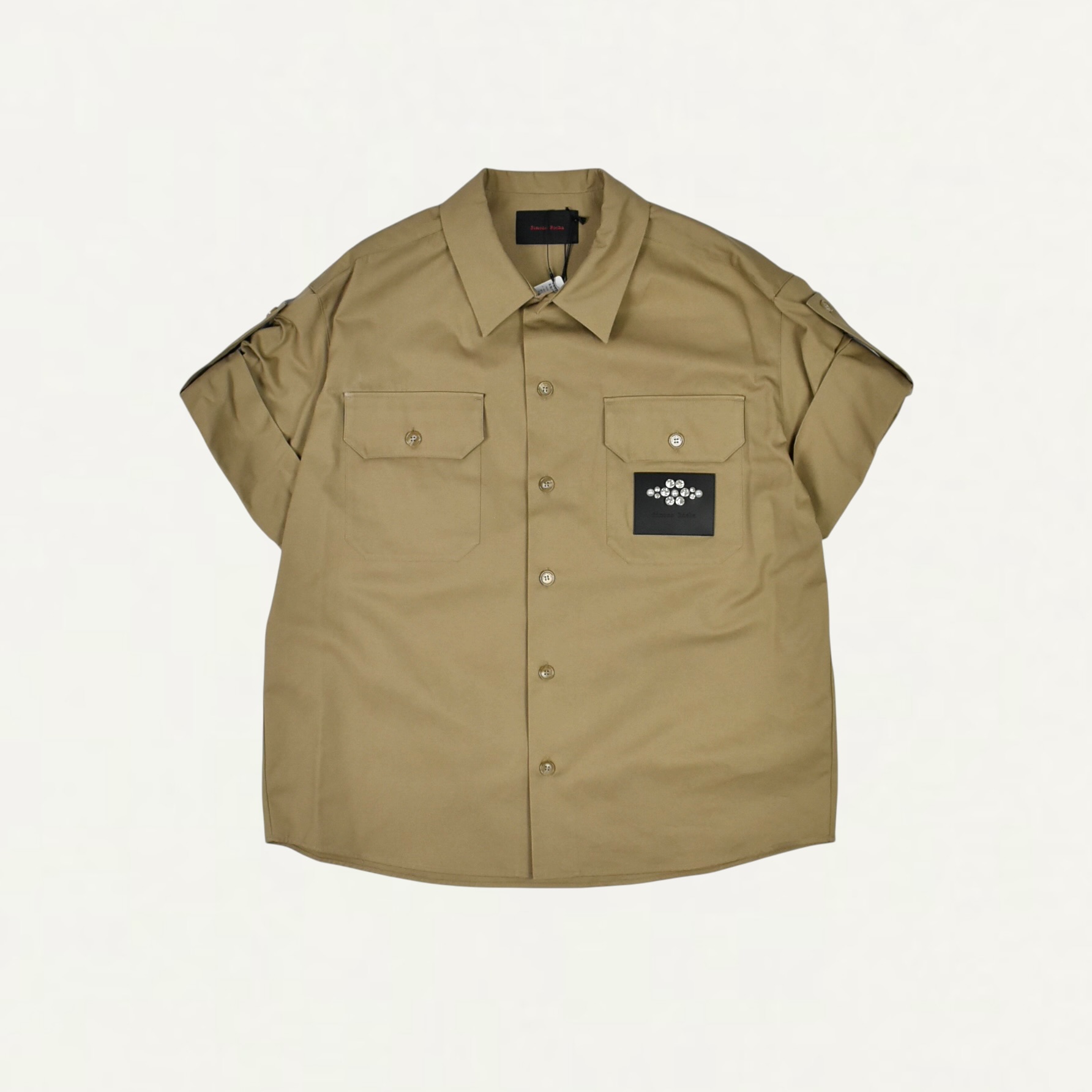 Simone Rocha Military Shirt Khaki[5488 1290]