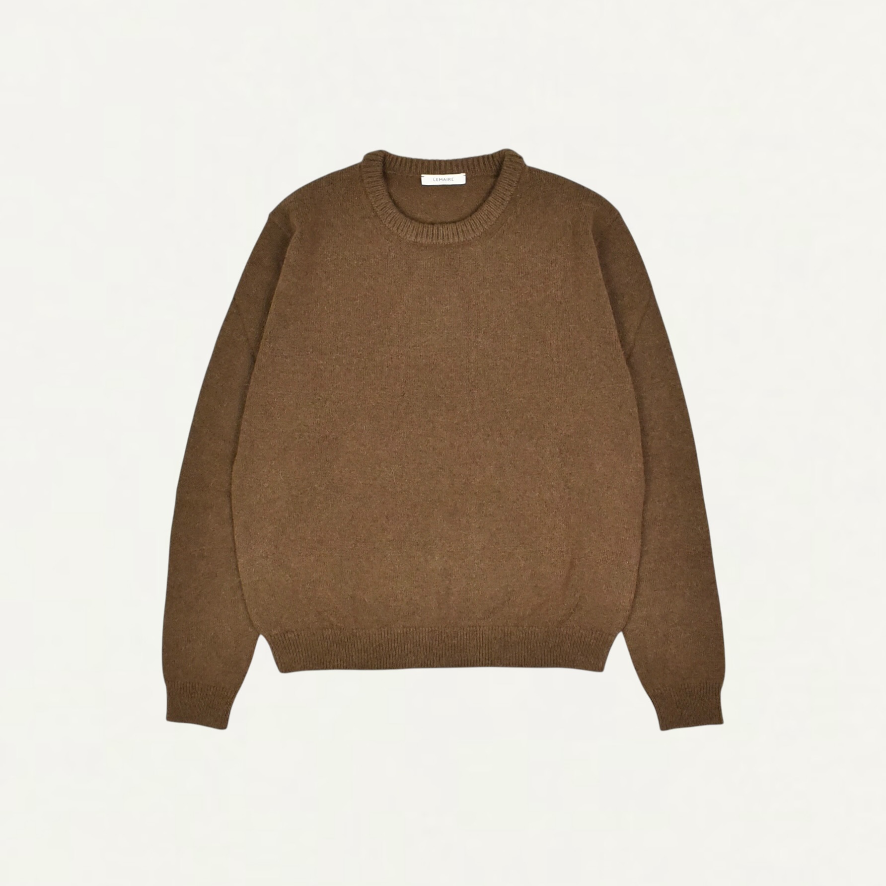 LEMAIRE CREW-NECK SWEATER IN ALPACA WOOL BLEND CEP[OW1279 LK1065]