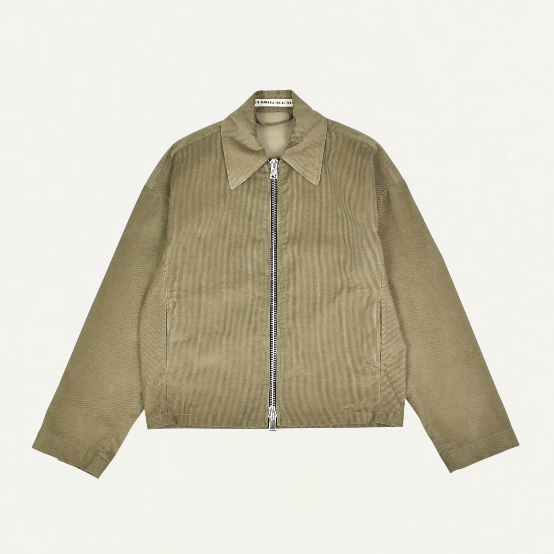 META CAMPANIA COLLECTIVE TINO UNLINED COTTON CORDUROY BLOUSON TAUPE[CHOW018-COPO001-343]
