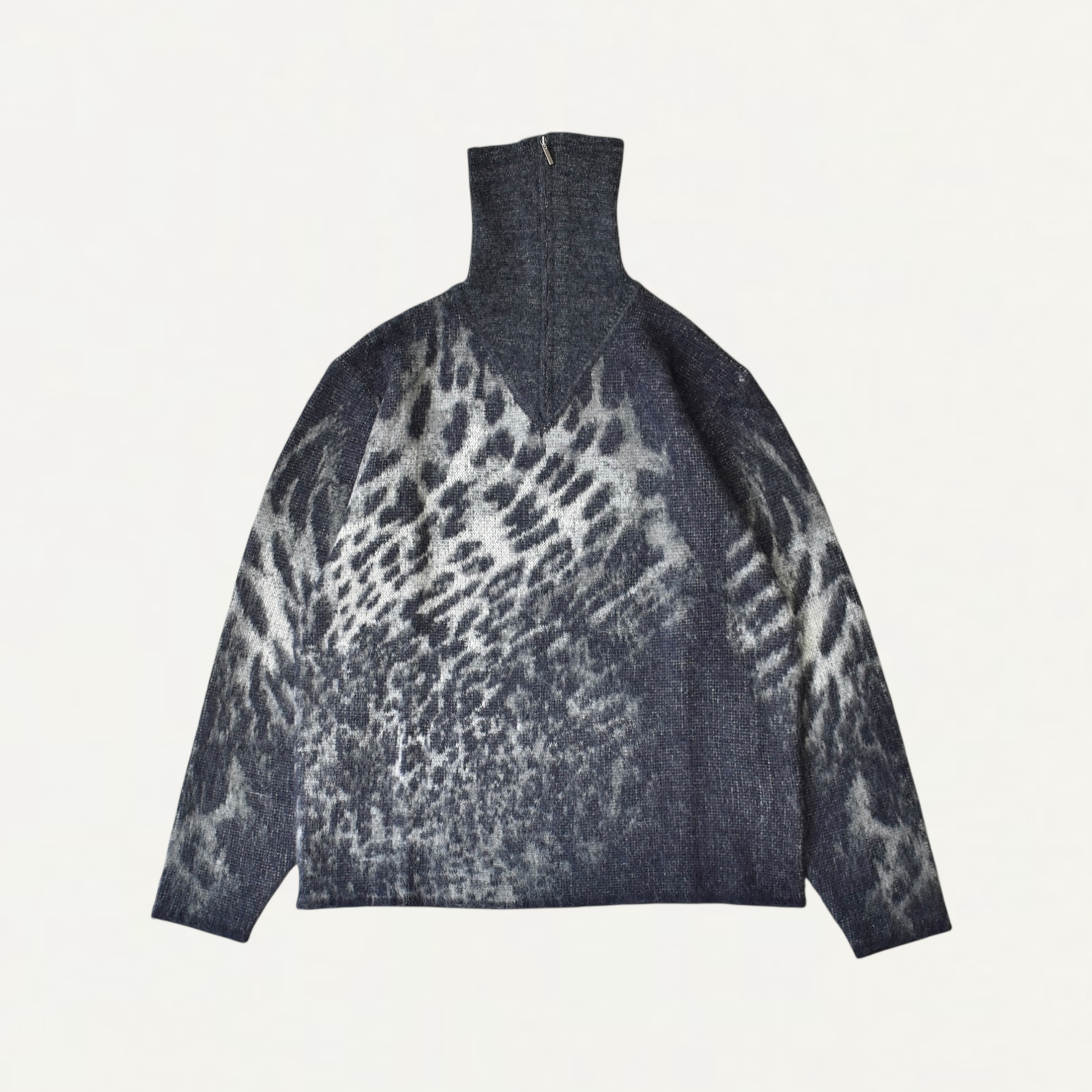 TAAKK LEOPARD KNIT GRAY[TA25AW-KN037]