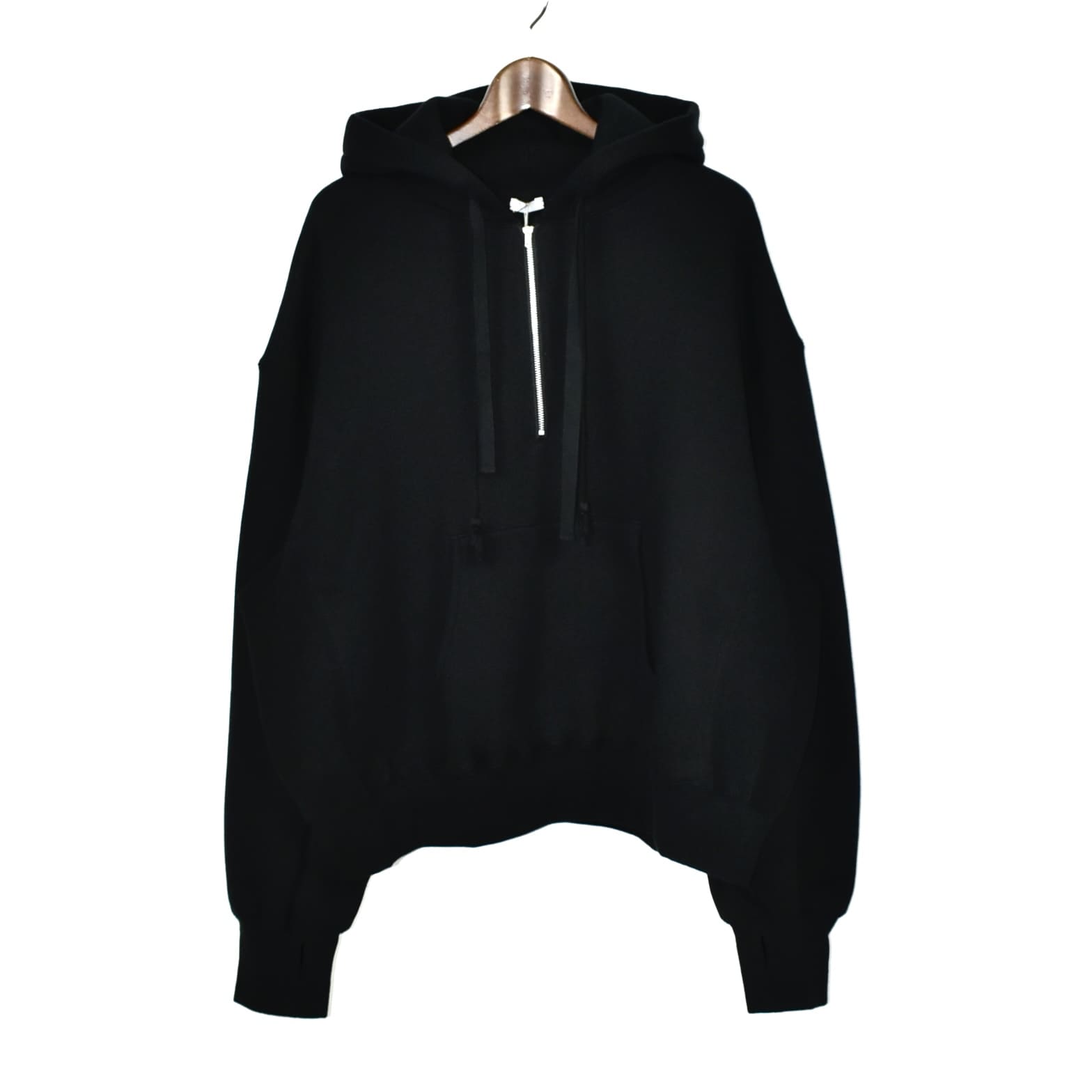 SEEALL ZIP HOODIE BLACK[SAU41-SW983/MM-003]