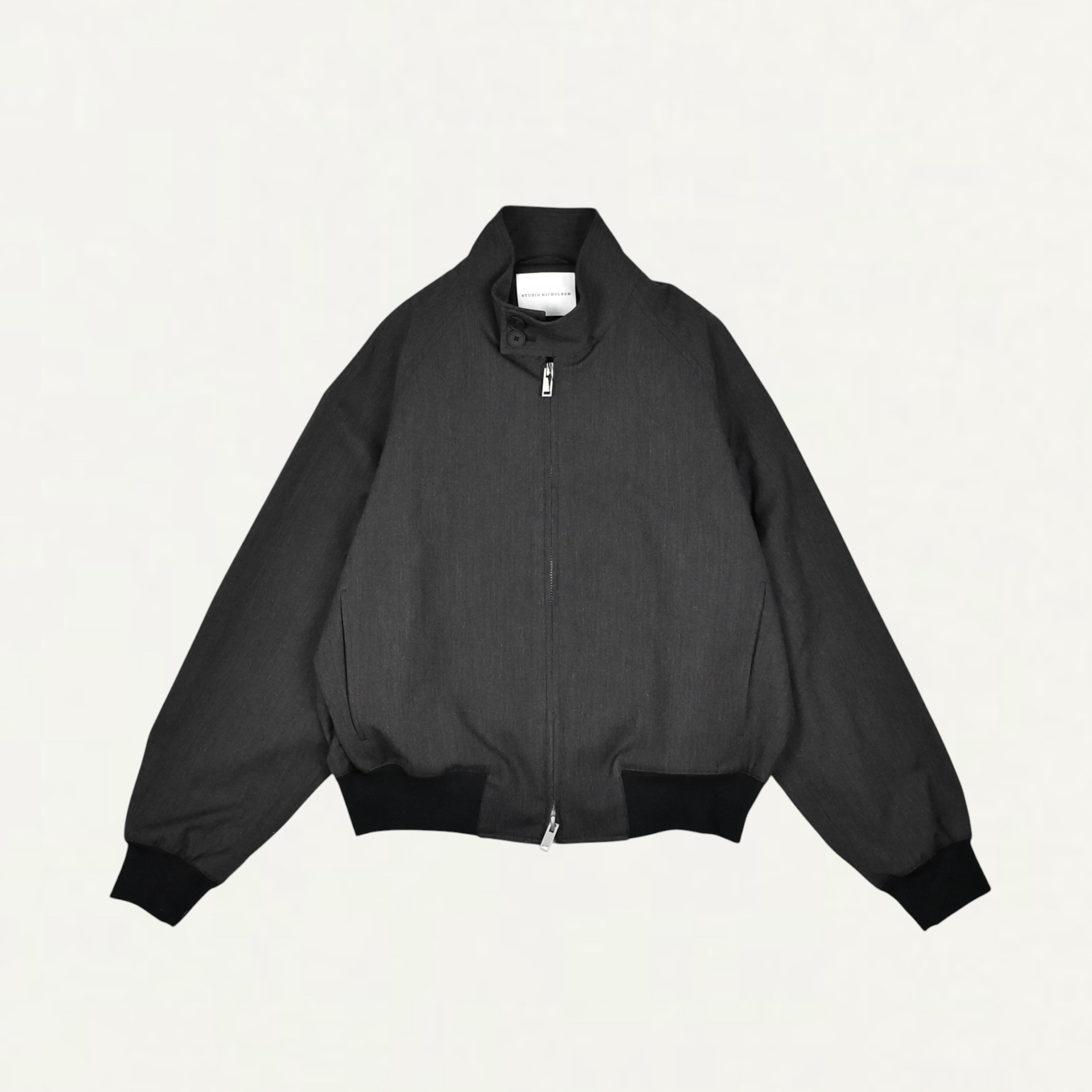 STUDIO NICHOLSON OVER JACKET IN BROWN MARL[OVER SNM-1355]