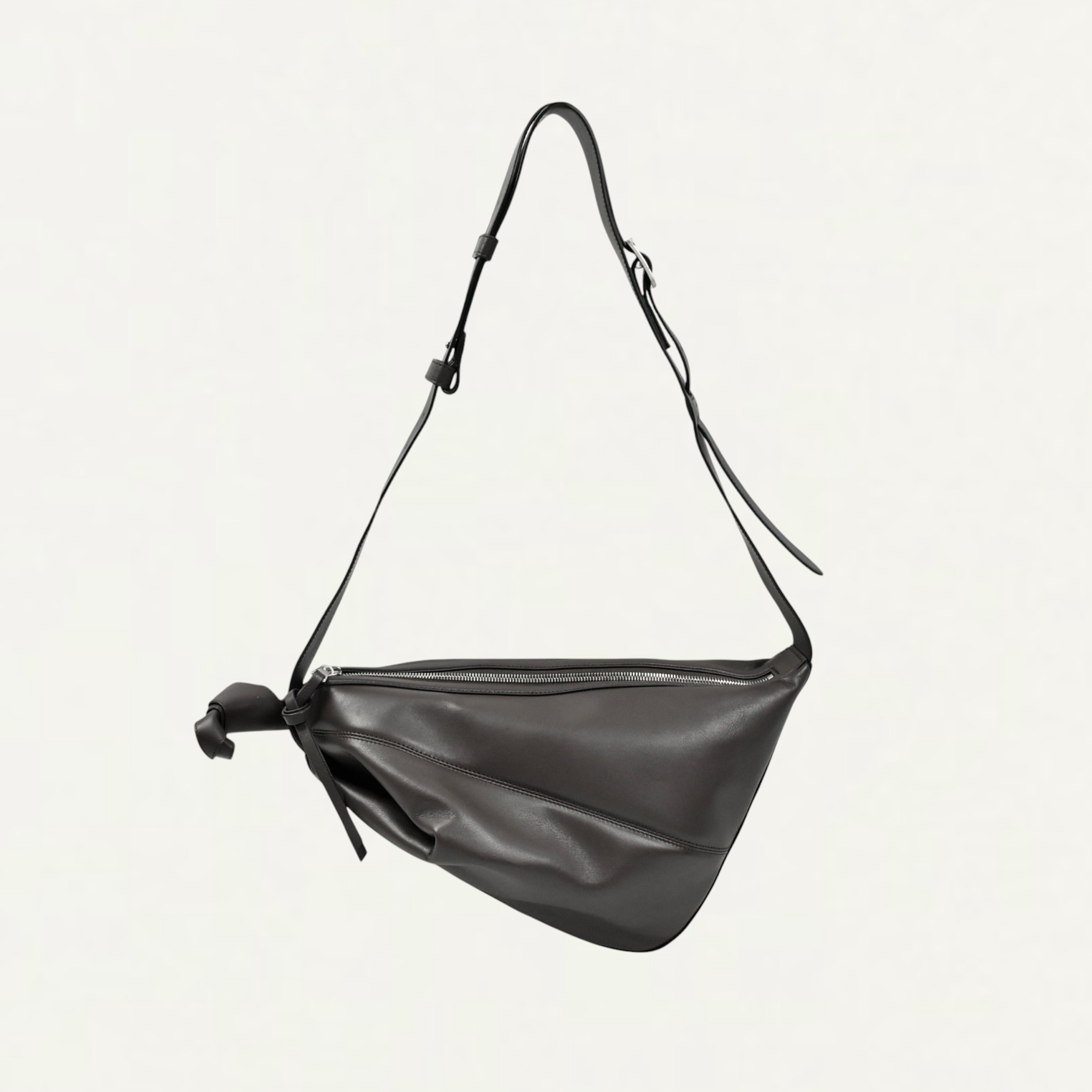 SAGAN Vienna Furoshiki Crossbody Bag M Espresso[FC_01MMB]