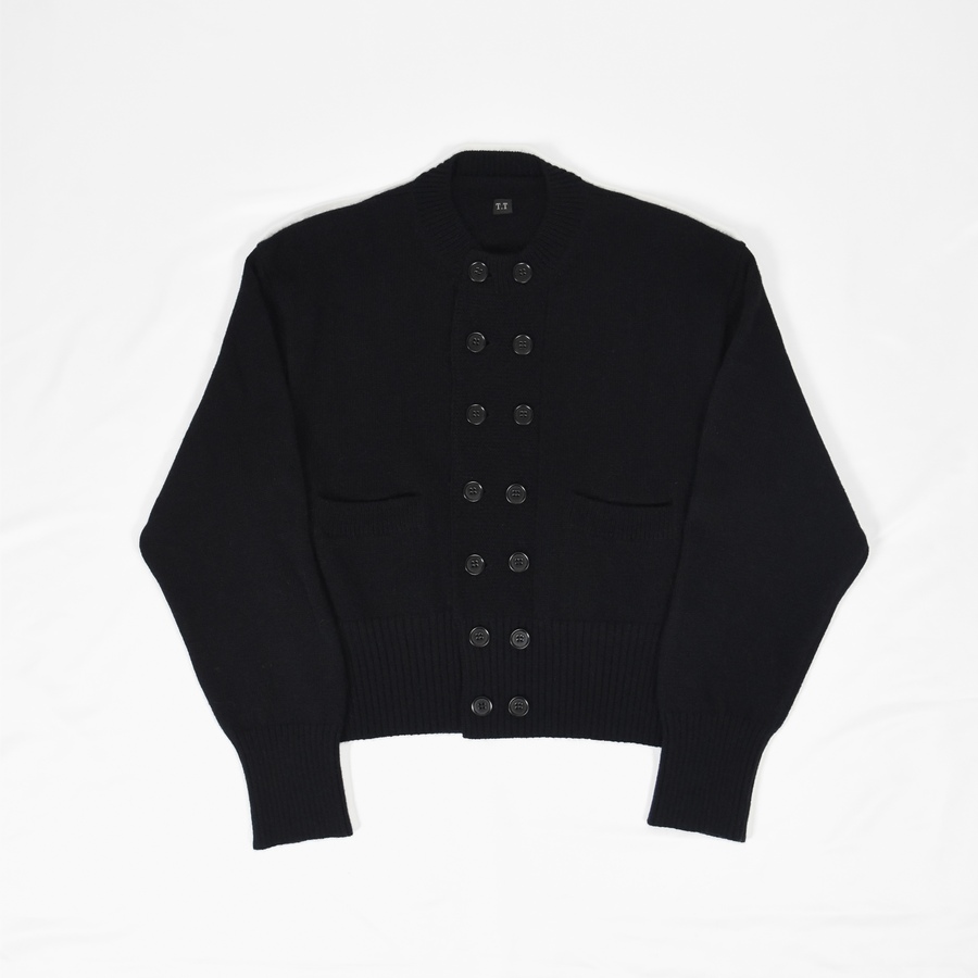 T.T LOT.506 DB CARDIGAN [Black]