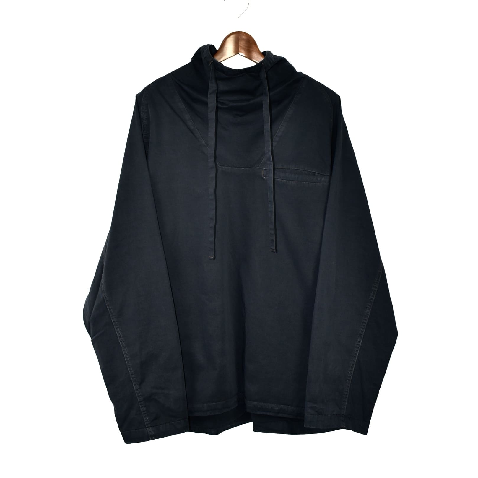 LEMAIRE FUNNEL NECK VAREUSE ASH BLACK[TO1311 LF1206]