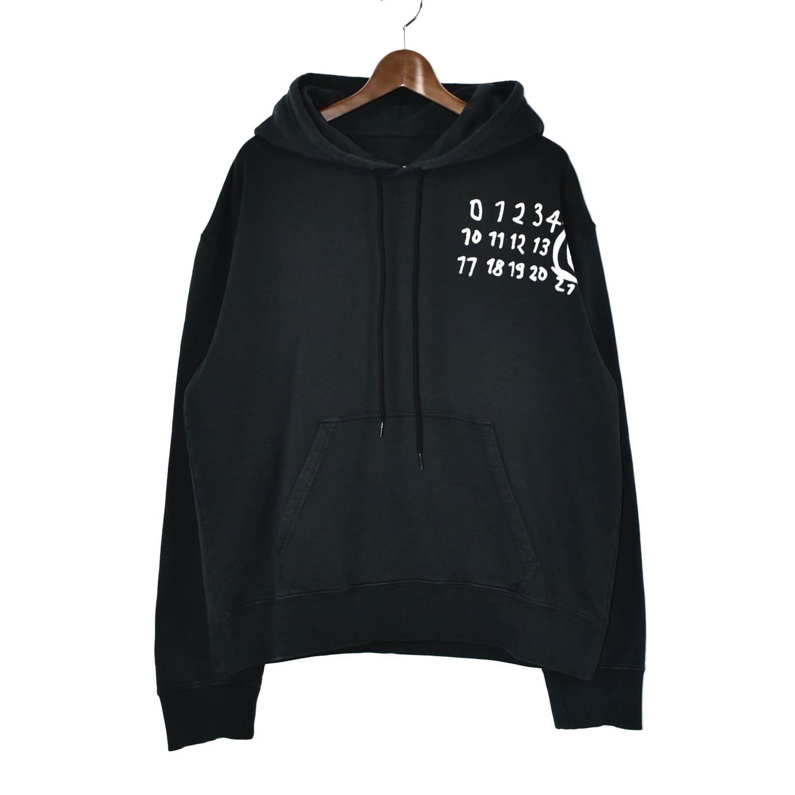 MM6 MAISON MARGIELA Calendar paint sweat hoodie[Sh2GU0012]