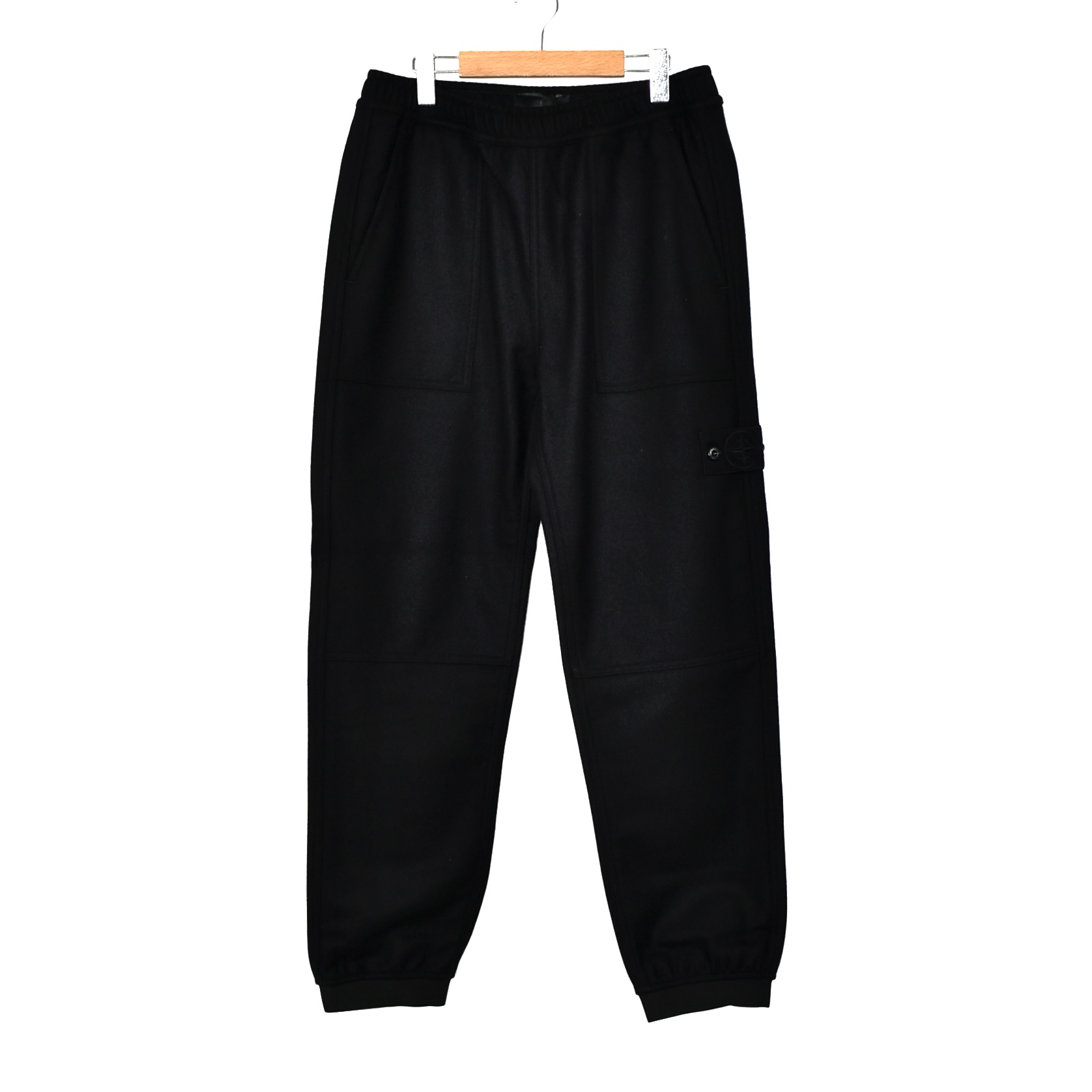 STONE ISLAND Ghost Pieces Jogger Trousers with Pockets and Drawstring Waist[8115331F4]