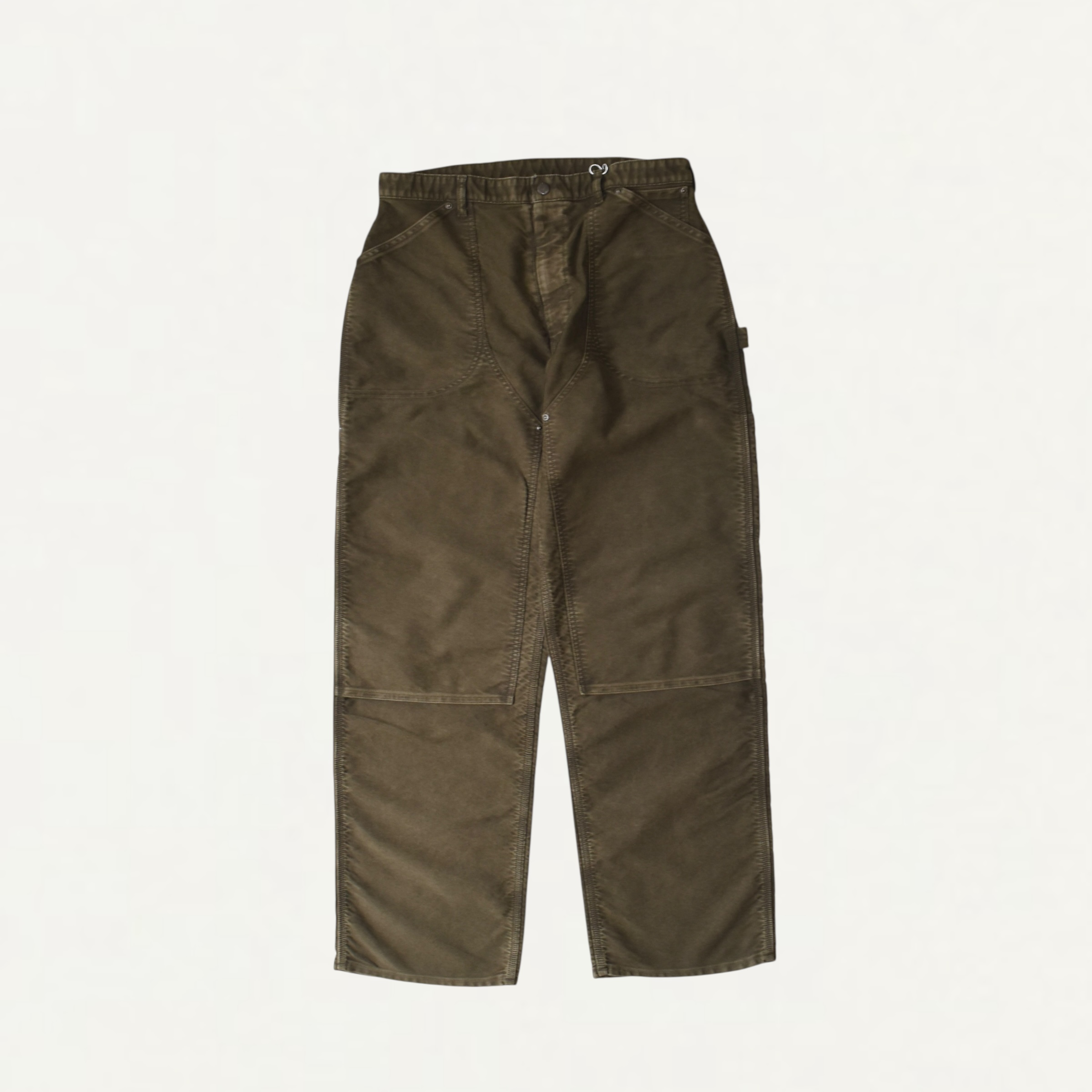 Maison Margiela Straight-leg jeans Marbrè Army[S50KA0691]