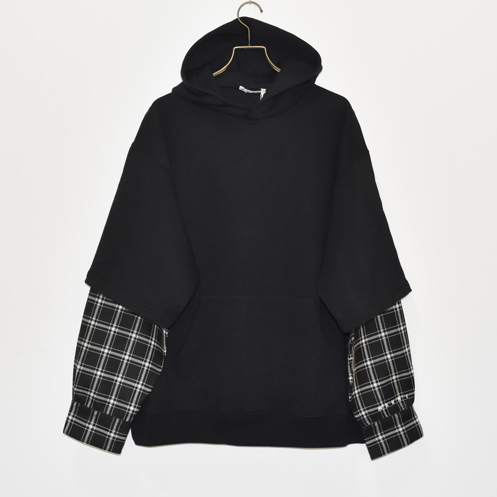 MARNI レイヤードスウェットパーカー