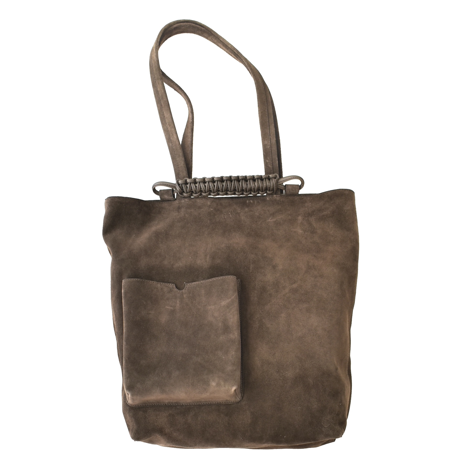 SAGAN Vienna Pazar Book Tote Velvet brown