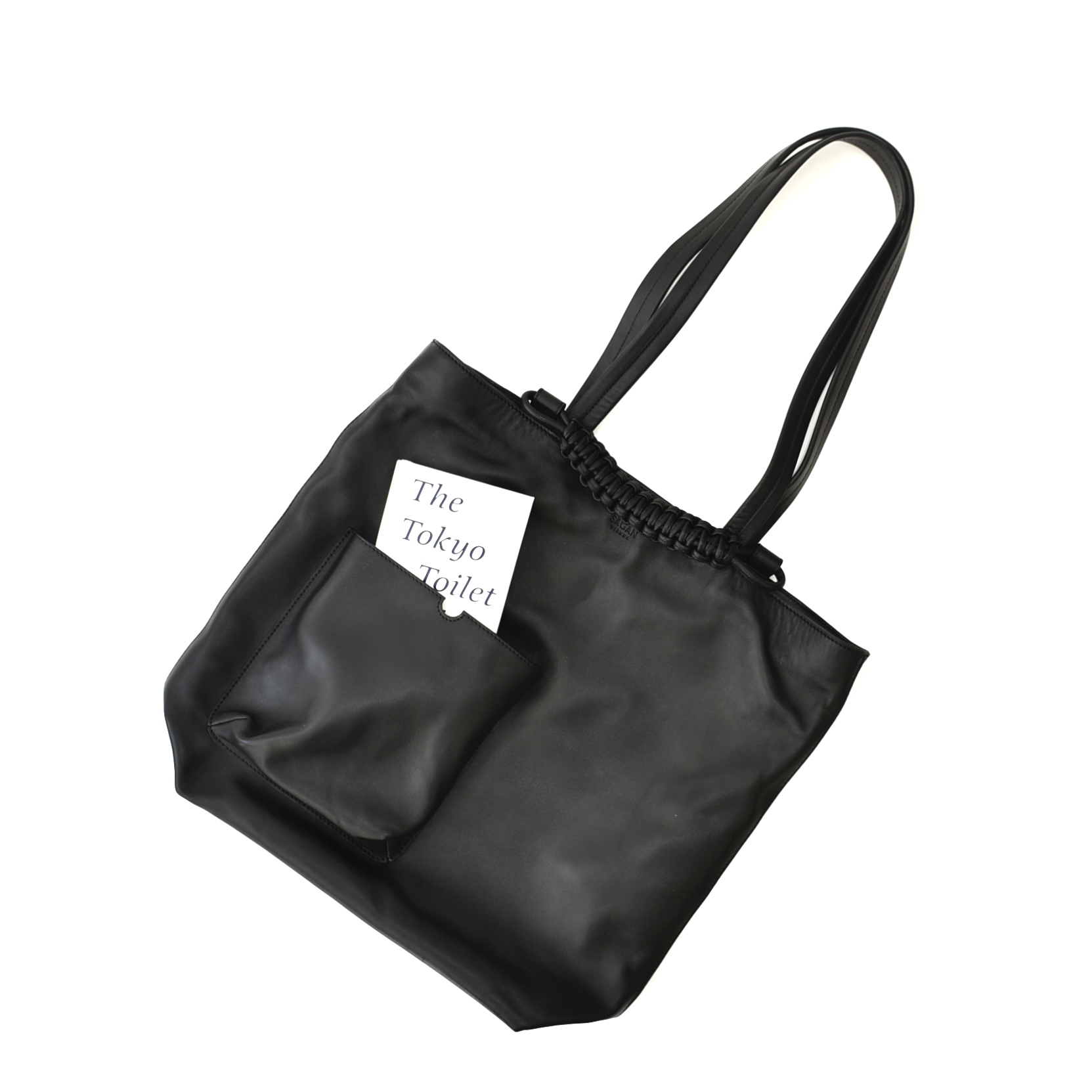 SAGAN Vienna Pazar Book Tote Packable Black