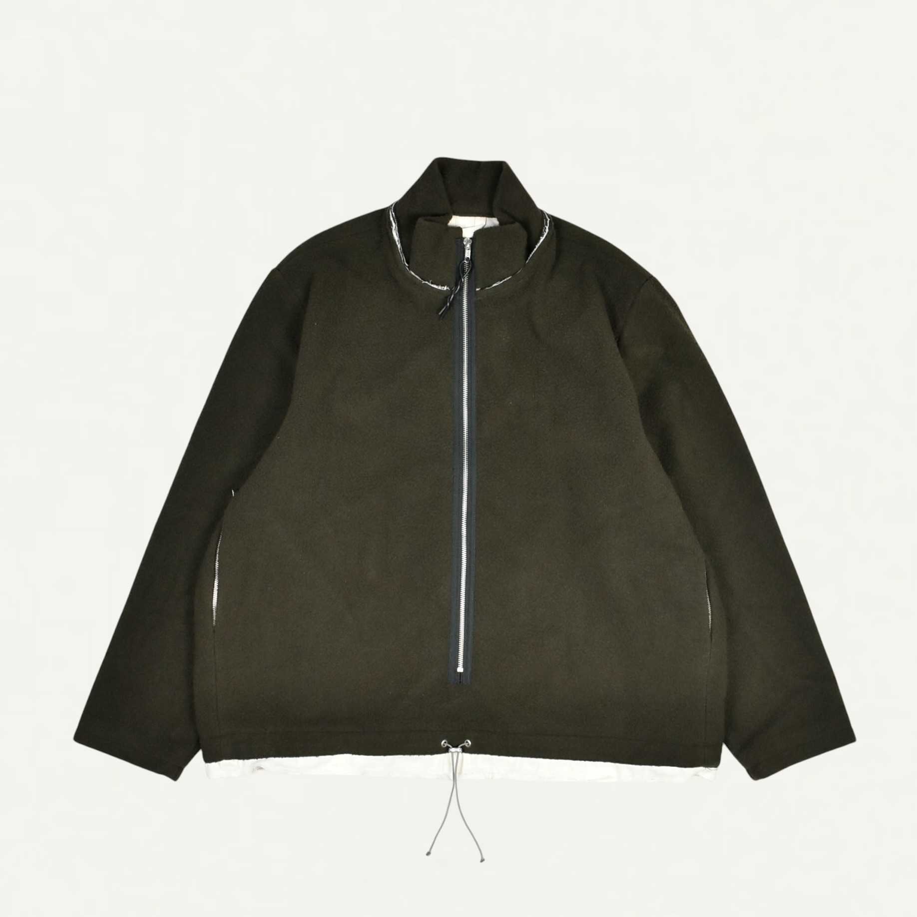 Camiel Fortgens Fleece Anorak Pilled Wool Fleece Green[CF.22.09.05.02]