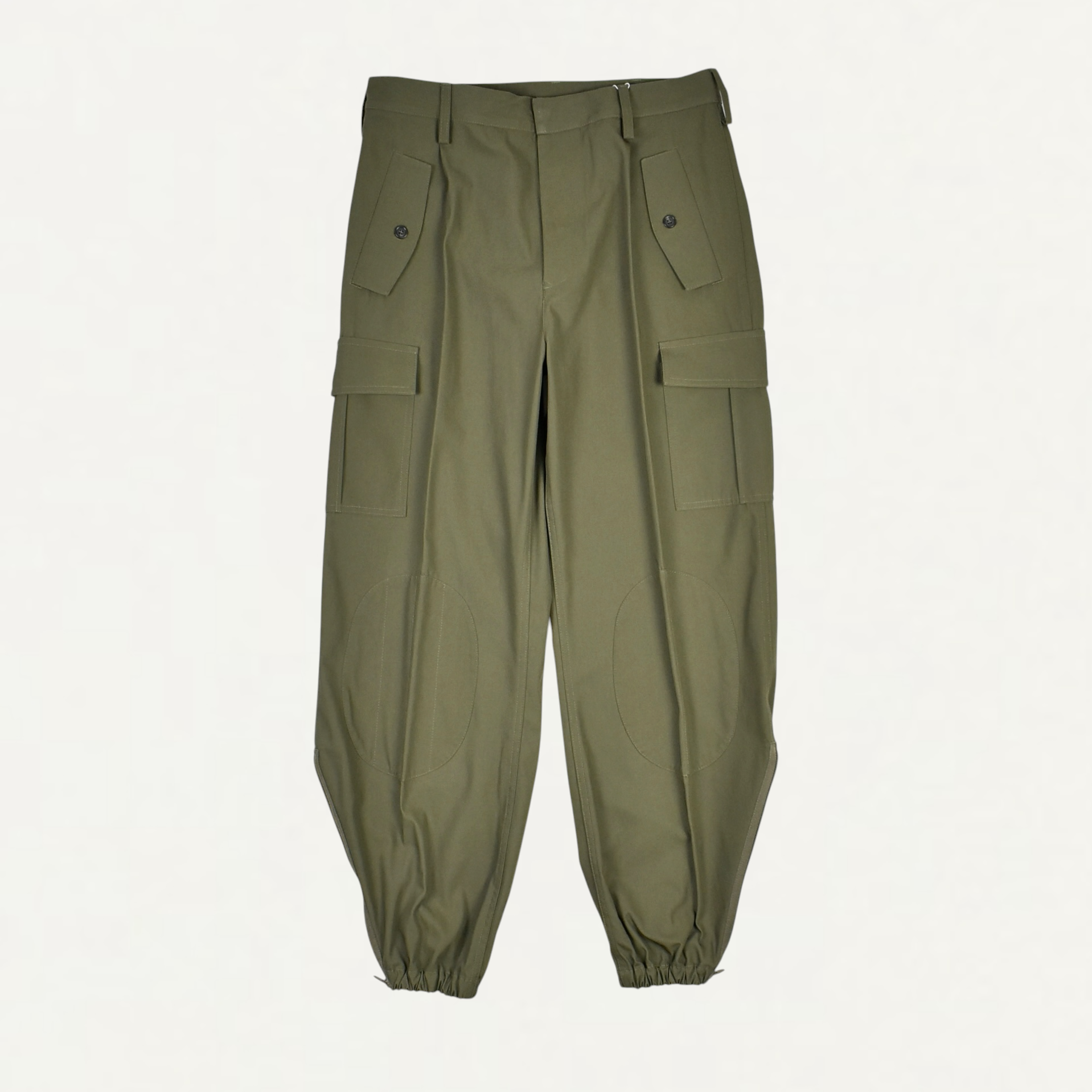 Maison Margiela Cotton Twill Cargo Pants Khaki[S51KA0621]