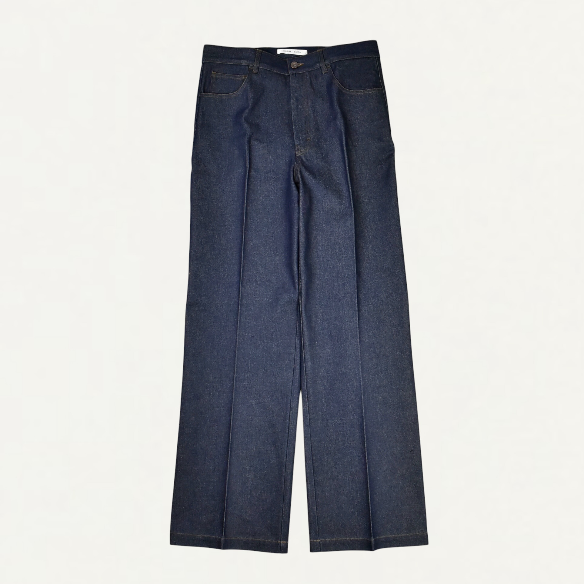 CMMN SWDN Jackson Straight Leg Trousers Indigo[M23W481]