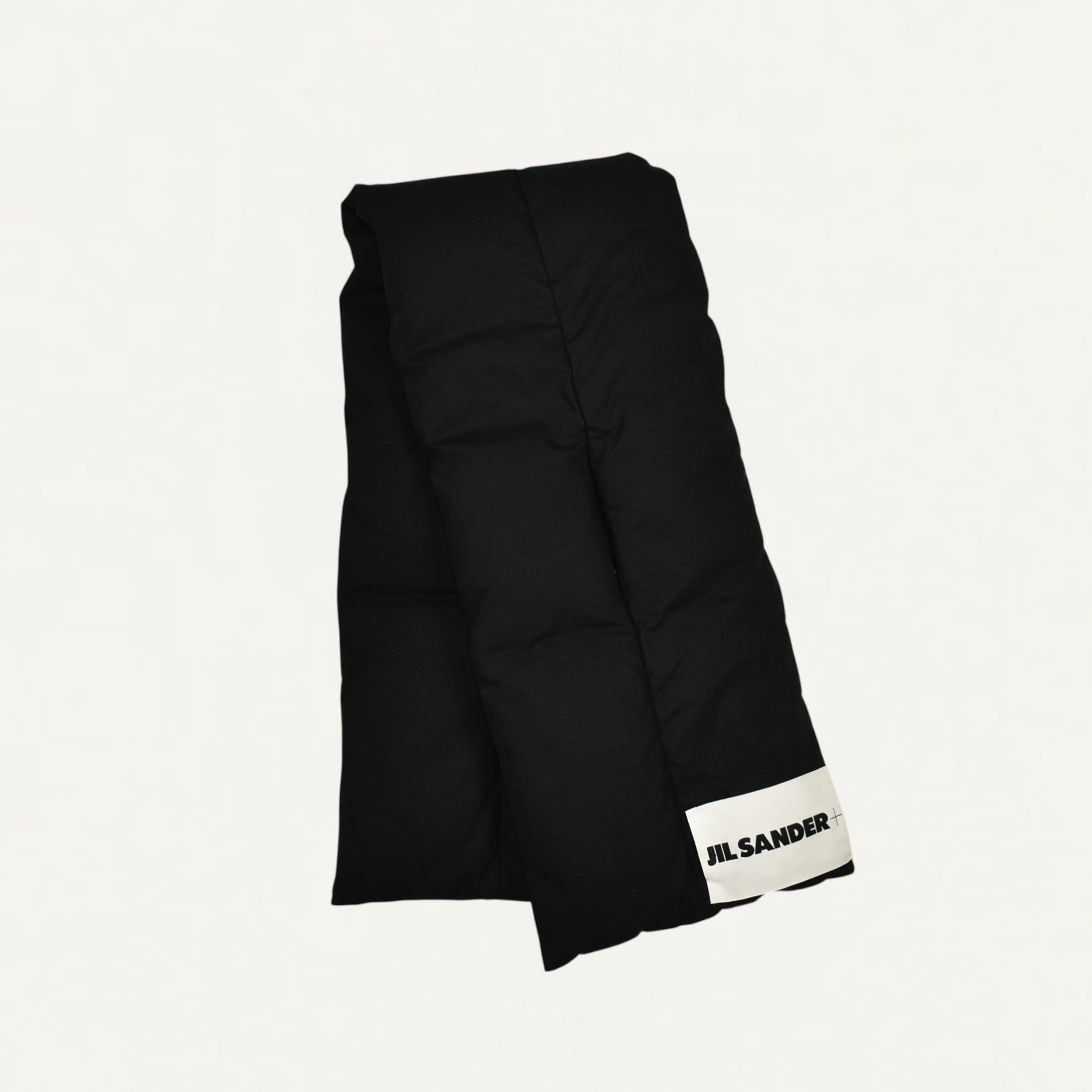 JIL SANDER+ Down puffer muffler Black[J47TE0001]