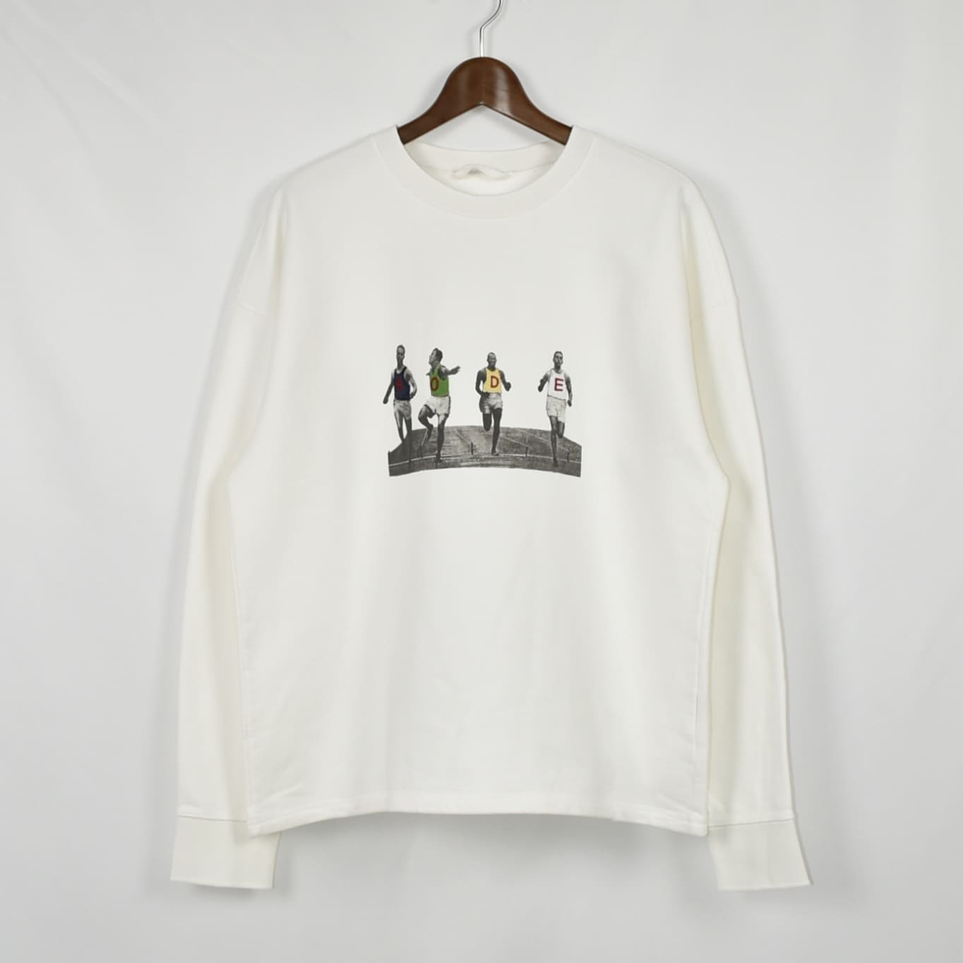 BODE FINISH LINE CREWNECK CREAM[MRF24CS053]