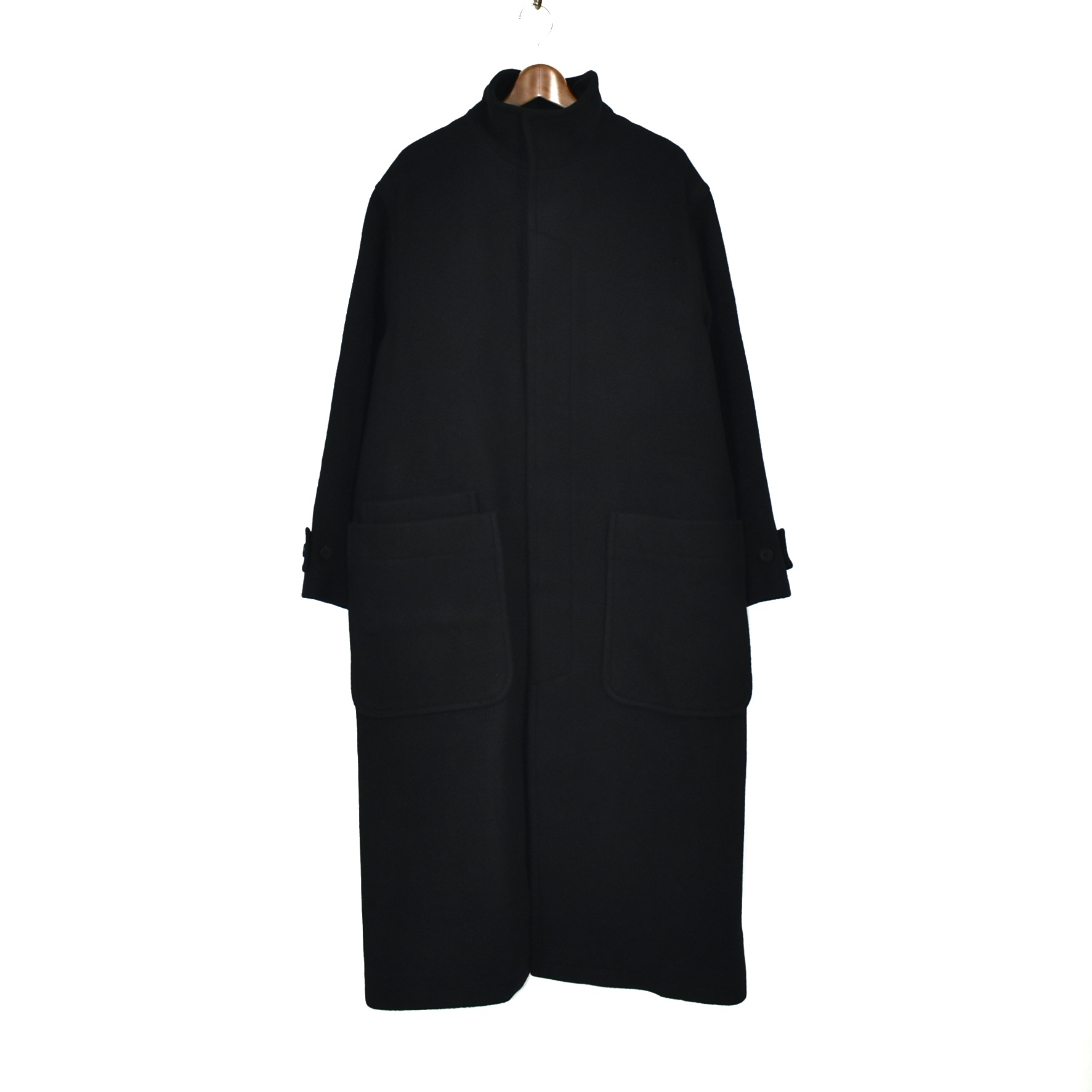 LE17SEPTEMBRE HOMME HIGH NECK COAT BLACK[LH2479CT001EBK]